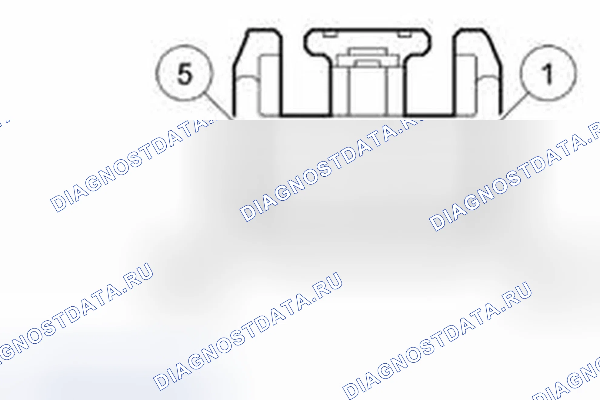 Рис. 6: Жгут рычага селектора C3245. Ford Edge I рестайлинг