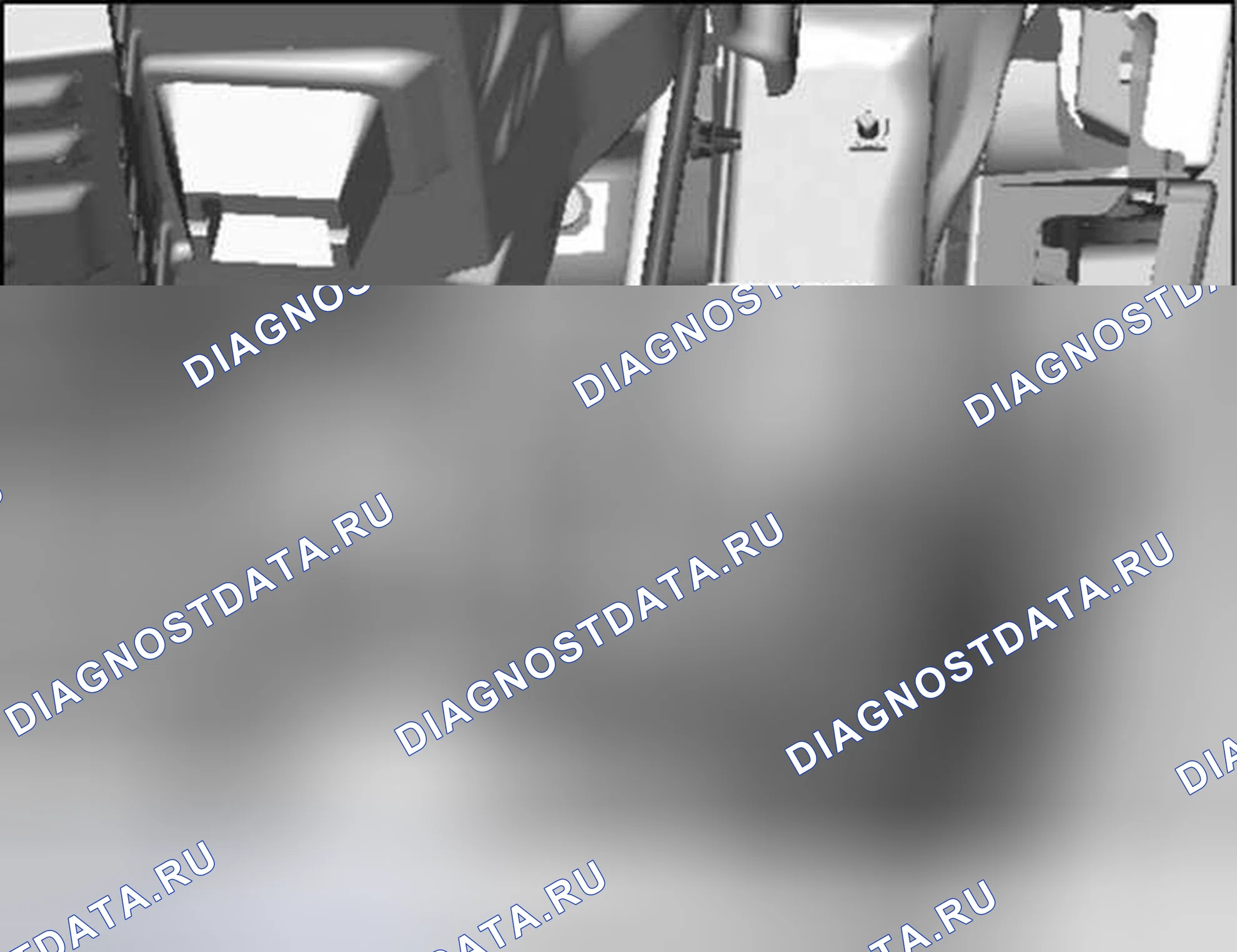 Рис. 1: ГРАФИКИ РАСПОЛОЖЕНИЯ КОМПОНЕНТОВ. Land Rover Range Rover L322