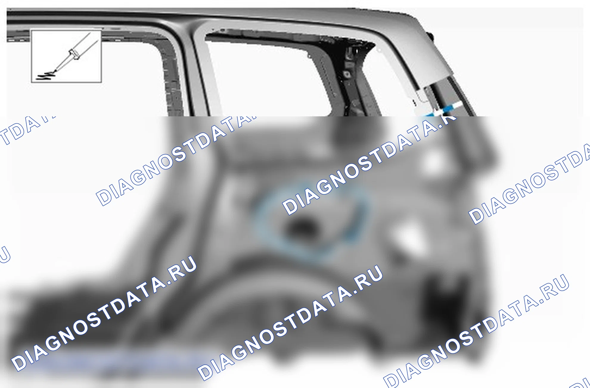 Как снять и установить панель задней боковой части кузова. Ford Galaxy III