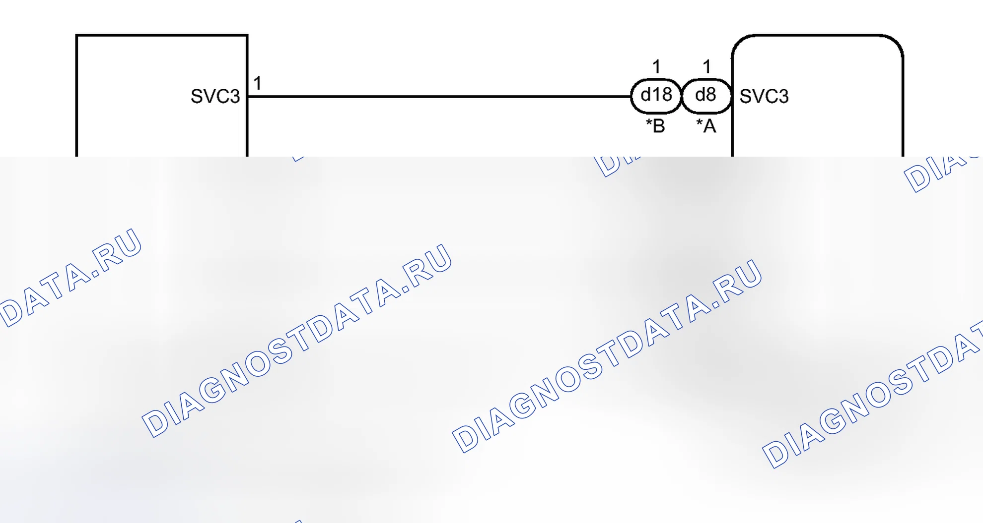 Рис. 444: электросхема. Toyota Camry XV50