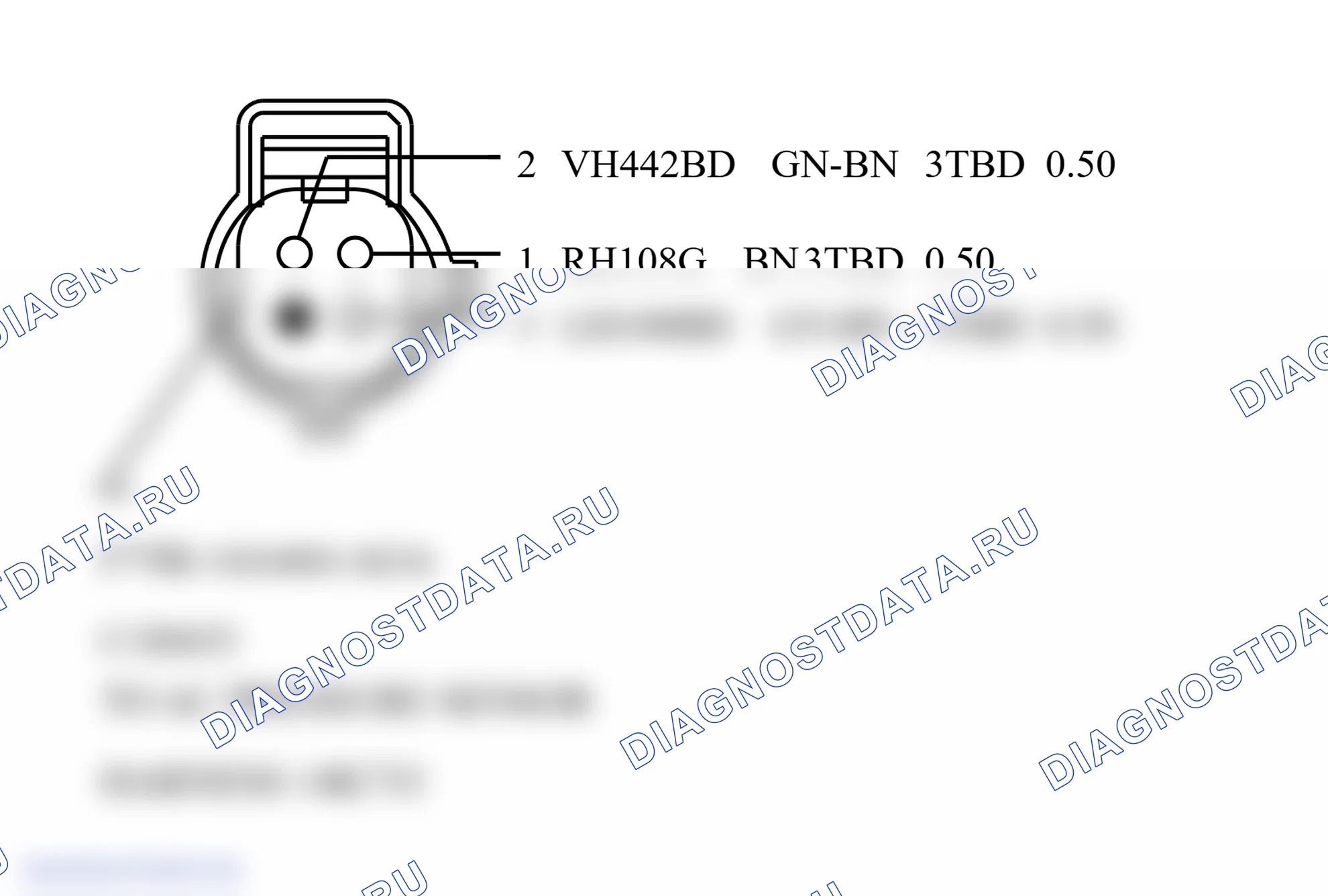 Распиновка разъёма Transducer. Ford C-MAX I рестайлинг
