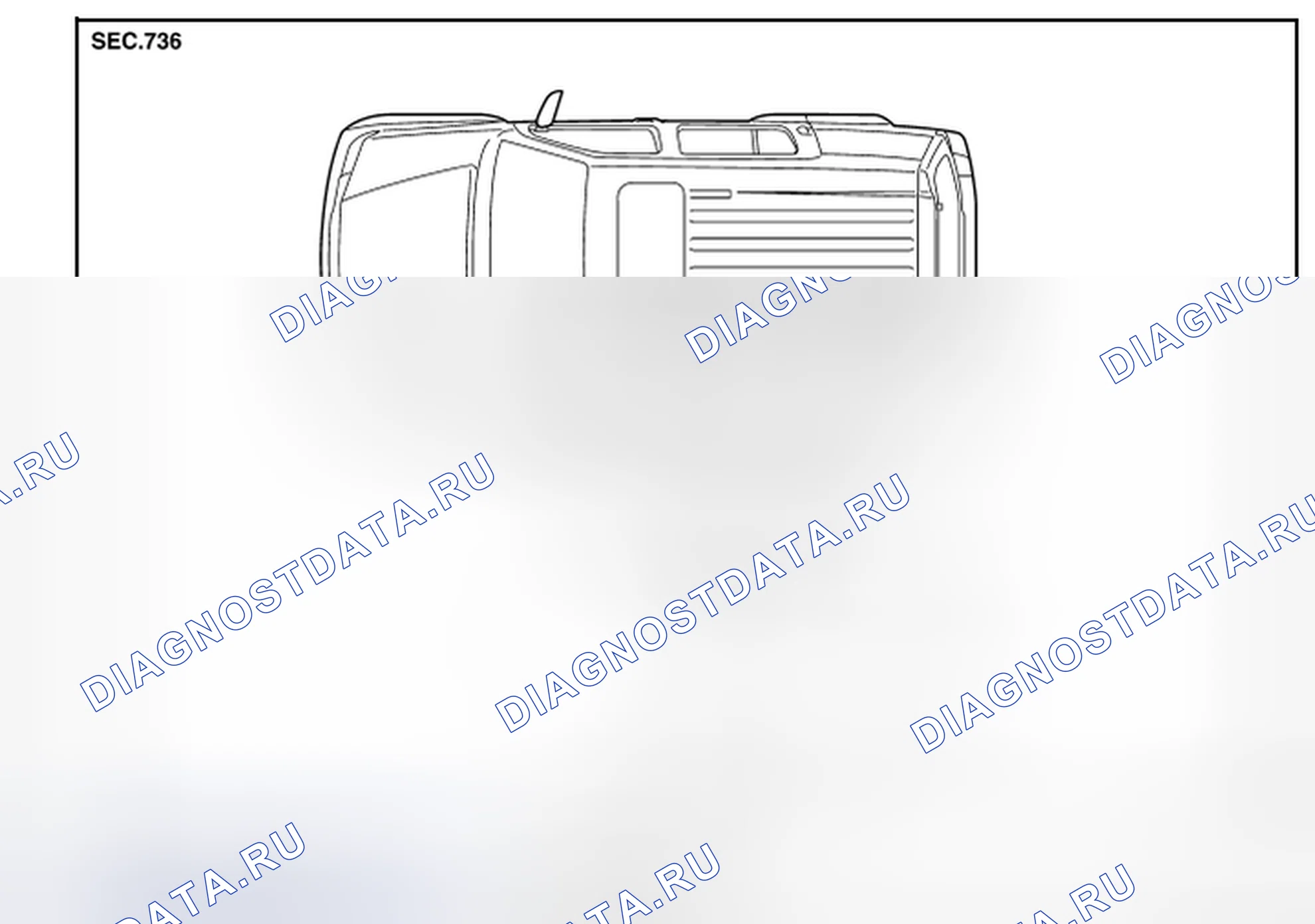 Рис. 102: Регулировка стеклоподъёмников. Nissan Pathfinder III рестайлинг