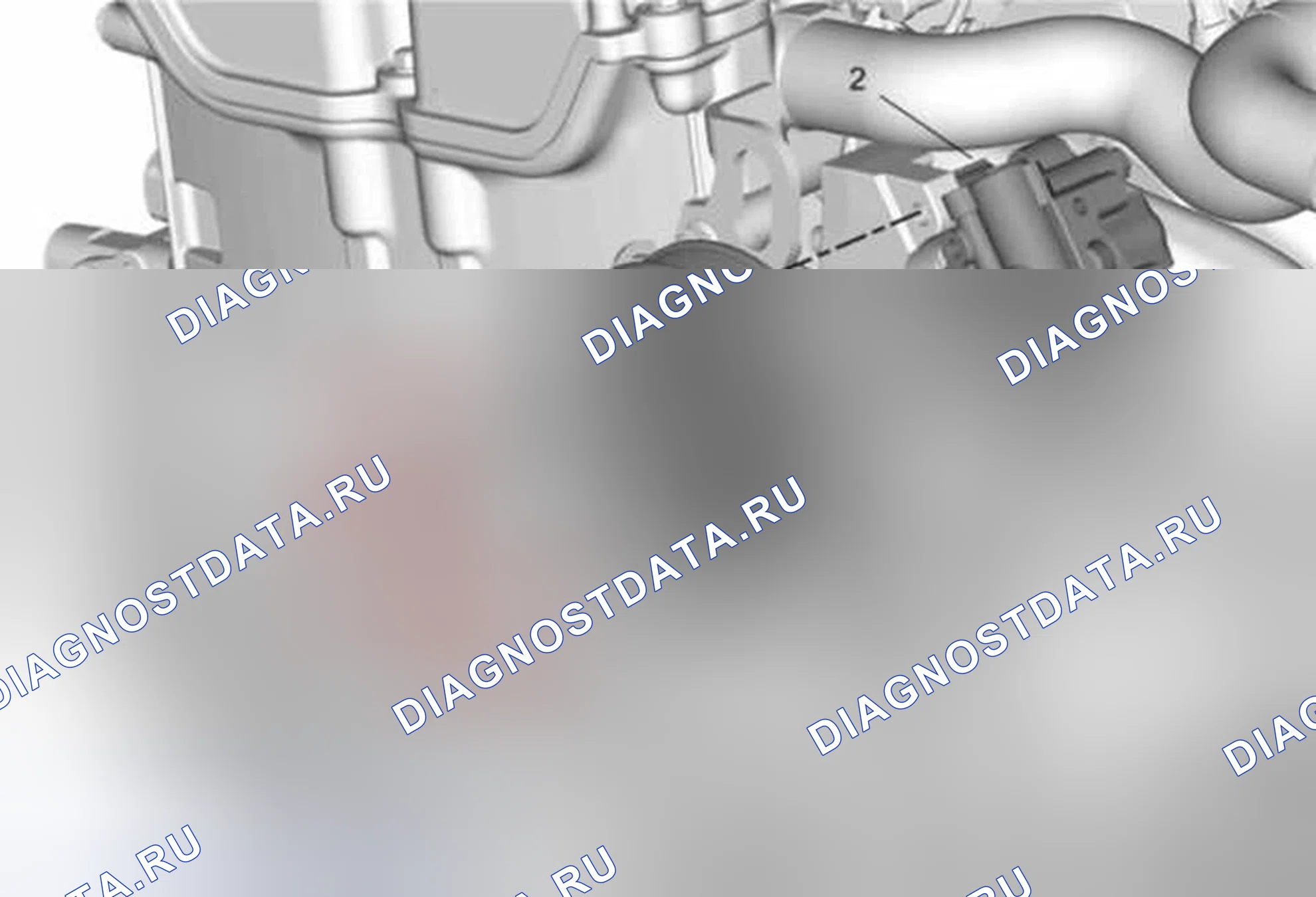 Рис. 11: Замена насоса ГУР (2,4 л). Chevrolet Captiva I рестайлинг 2