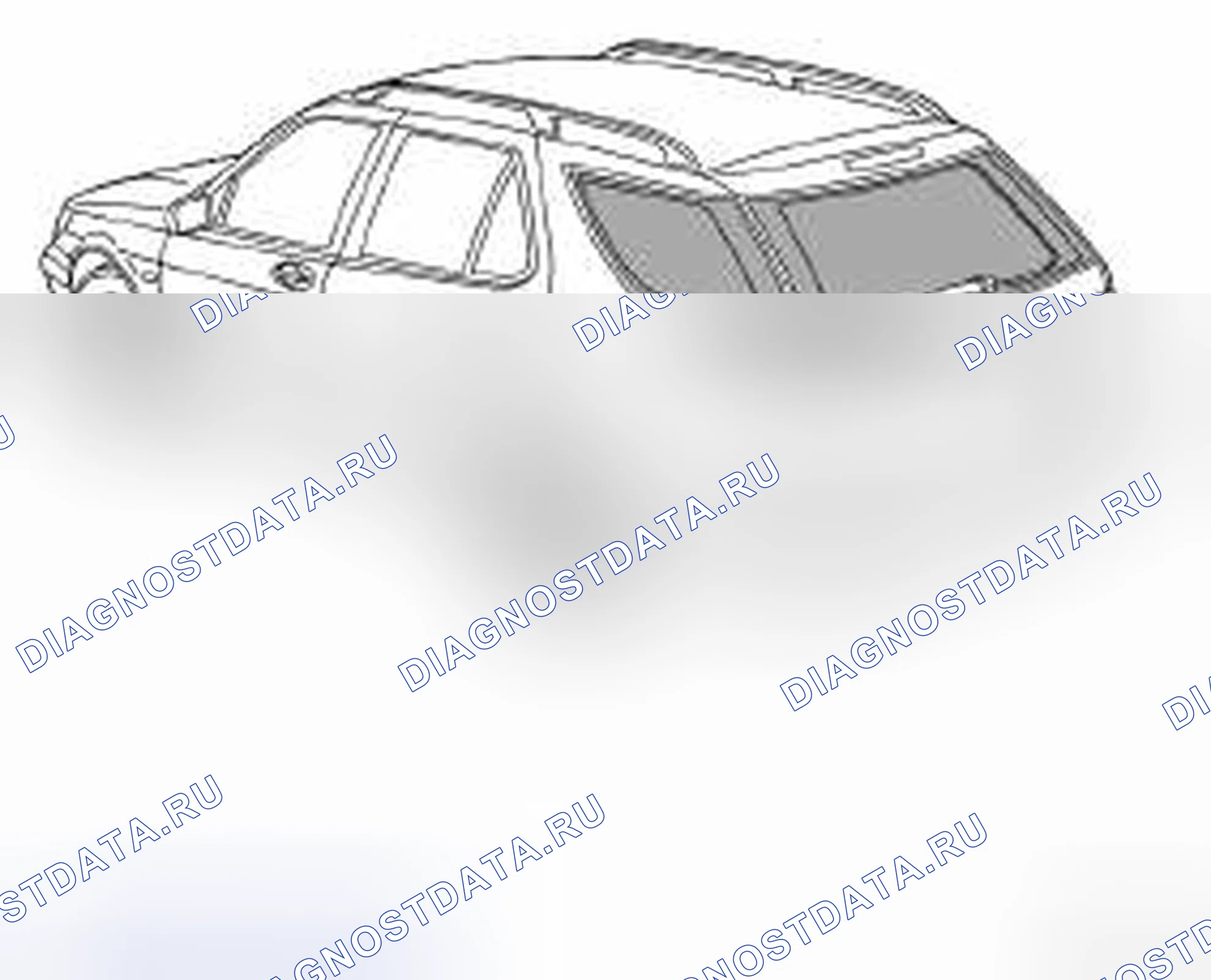 Рис. 183: Заднее окно и заднее боковое окошко 5d. Kia Picanto III