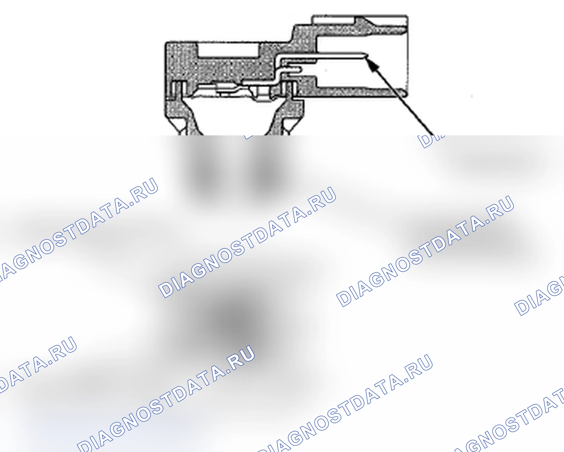Рис. 54: Датчик абсолютного давления (MAP) (абсолютное давление во впускном коллекторе) во впускном коллекторе (абсолютное давление во впускном коллекторе). Acura RDX I рестайлинг