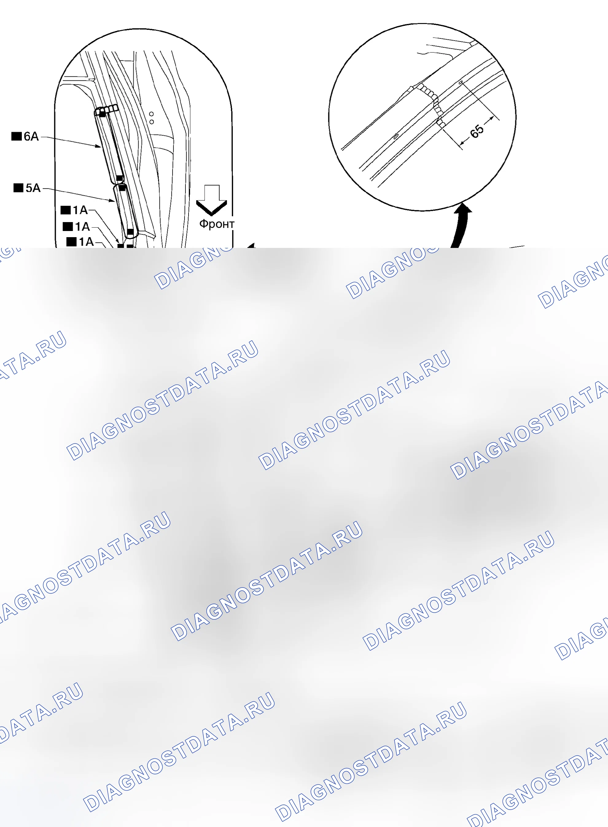 Рис. 33: ПЕРЕДНЯЯ СТОЙКА. Nissan Altima L31 рестайлинг