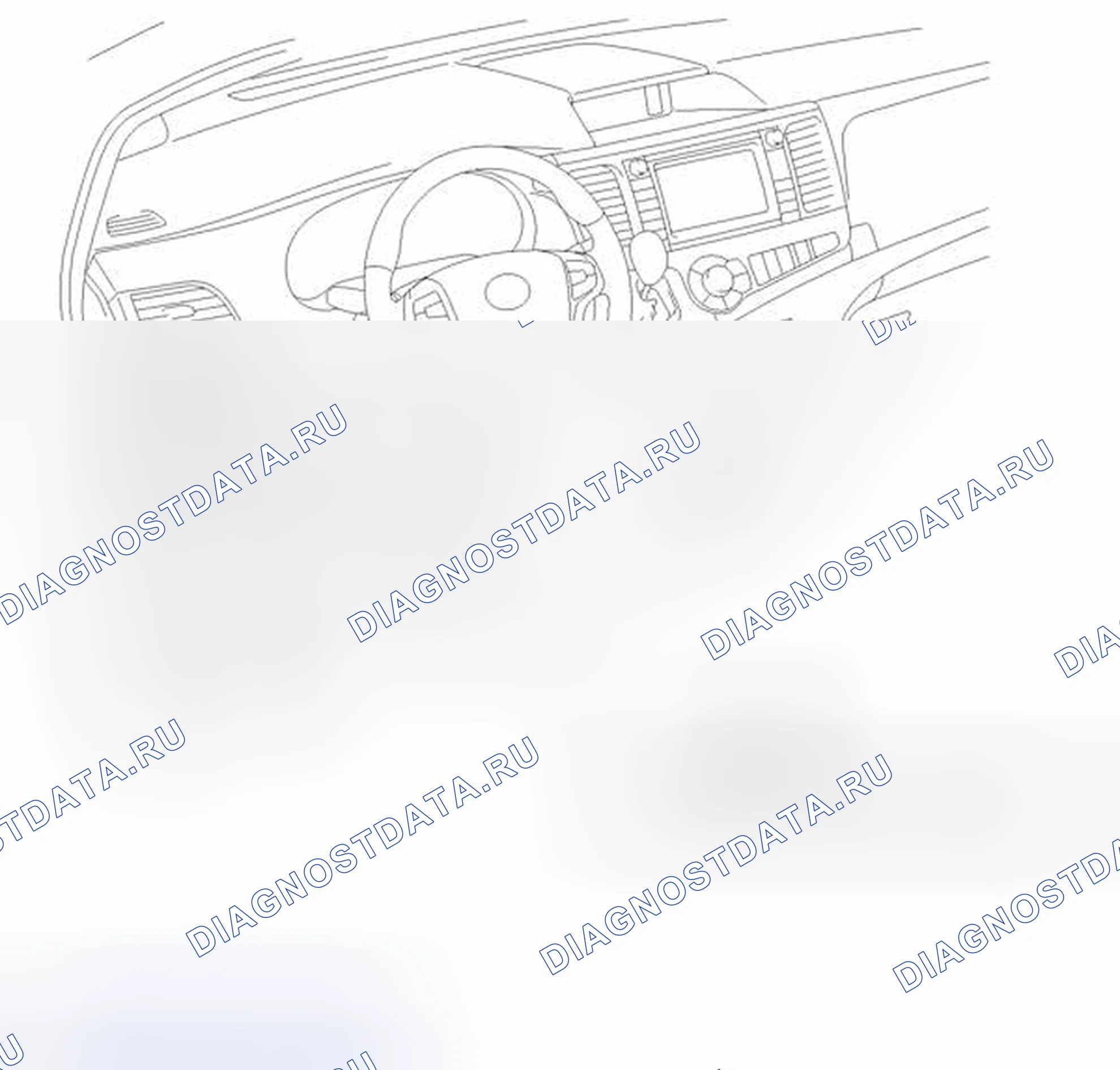 Рис. 116: ИЛЛЮСТРАЦИЯ. Toyota Sienna III
