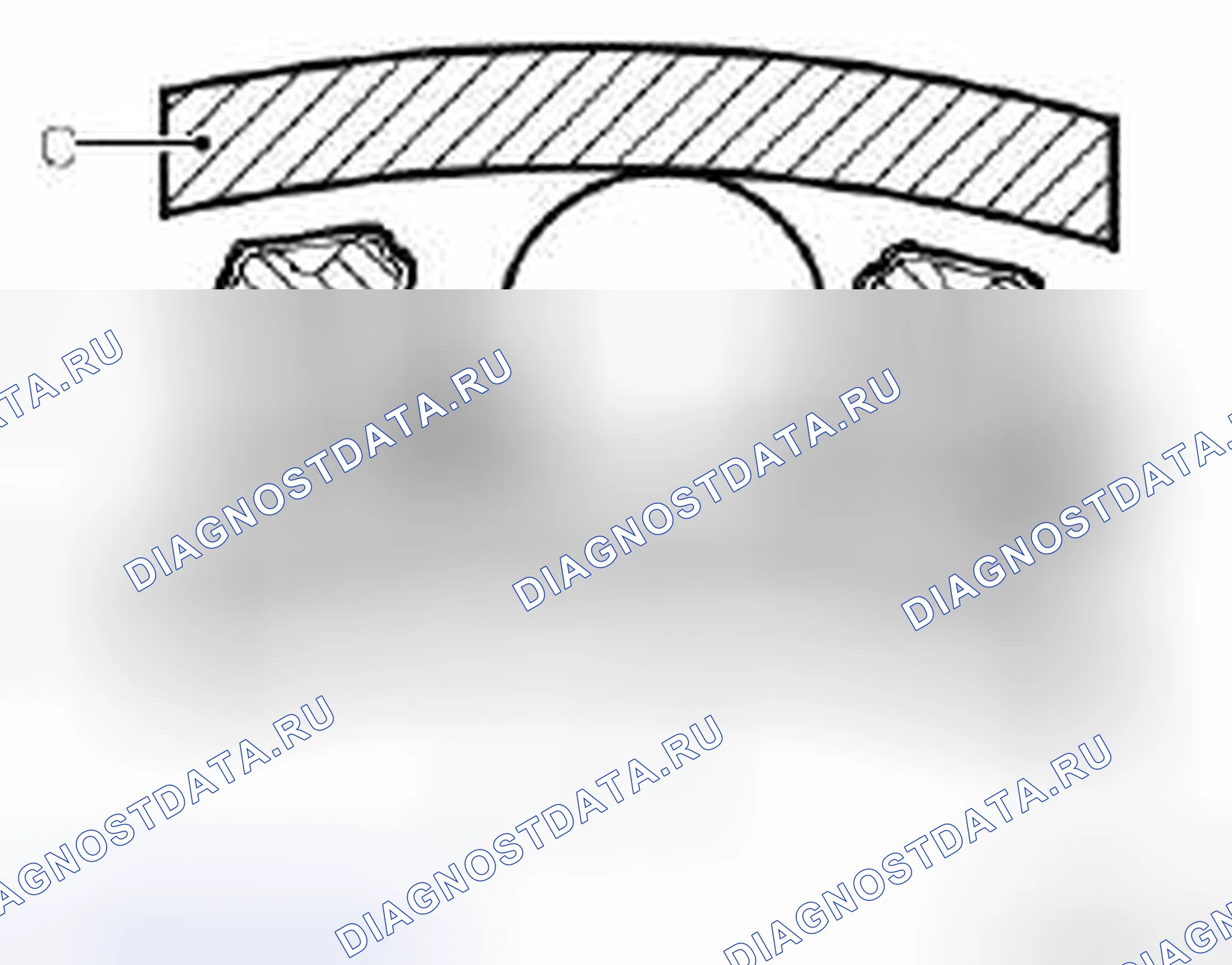 Рис. 46: Свободное колесо заблокировано. Kia Picanto III