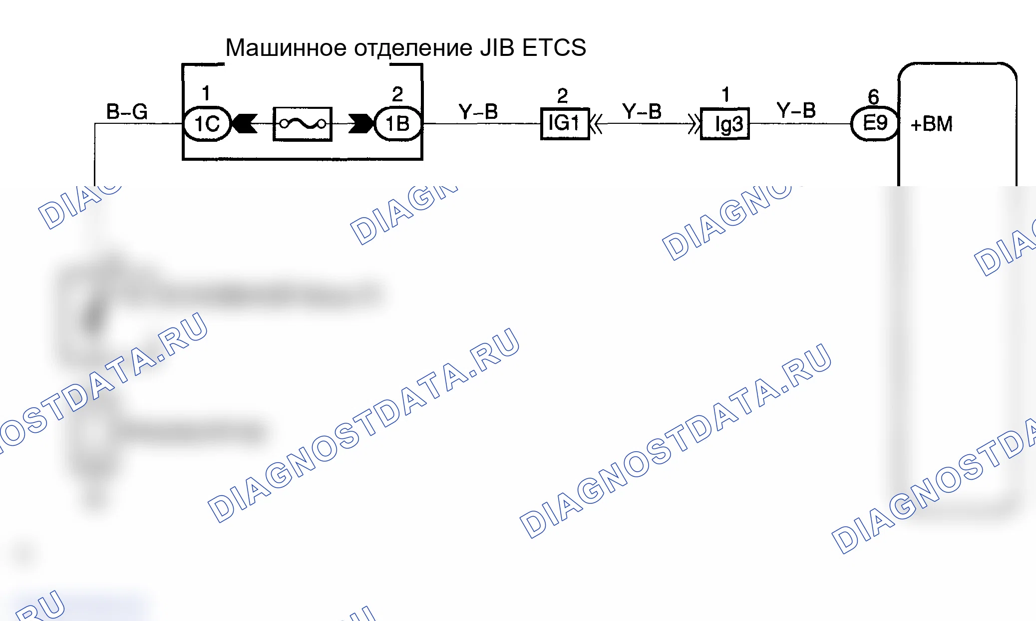 Рис. 521: электросхема. Lexus LX J100 рестайлинг