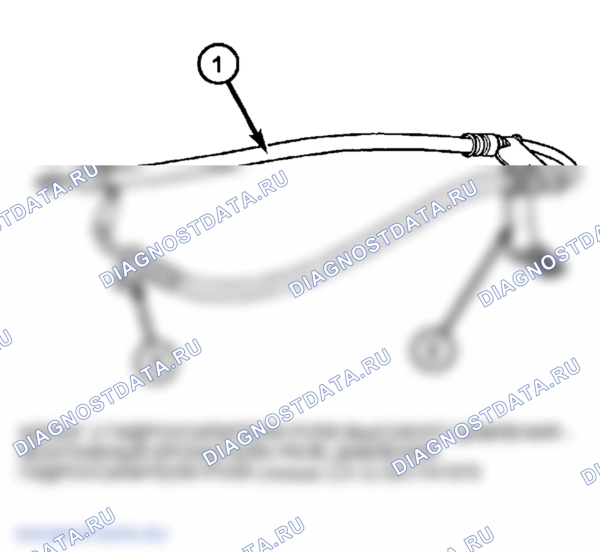 Рис. 32: МОНТАЖ - НАПОРНЫЙ ШЛАНГ. Jeep Liberty I