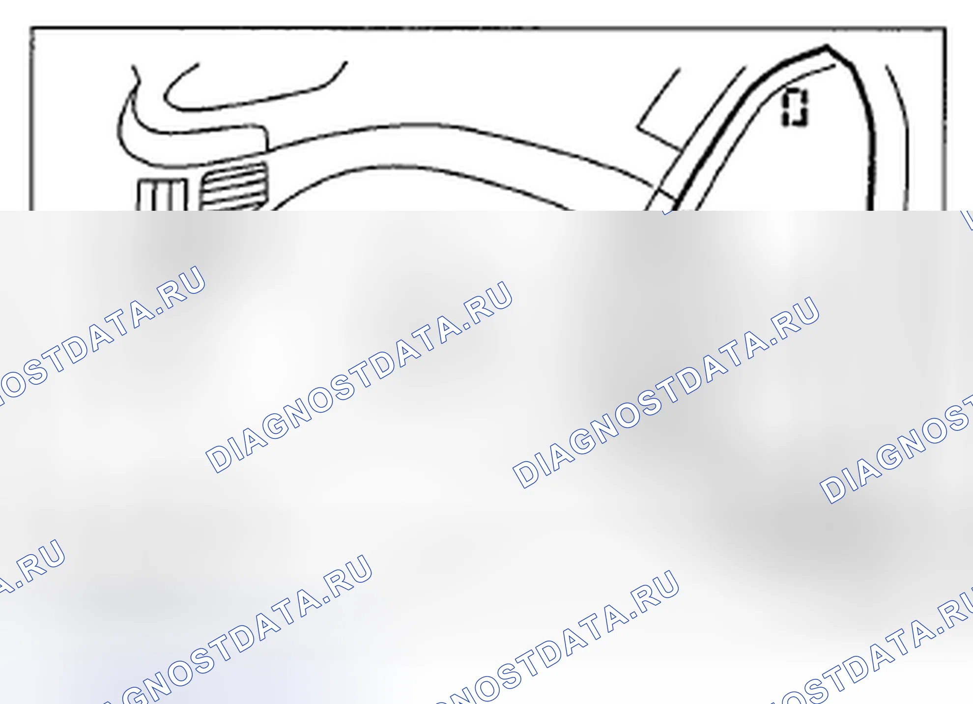 Рис. 58: ДЕМОНТАЖ. Subaru Tribeca WX рестайлинг