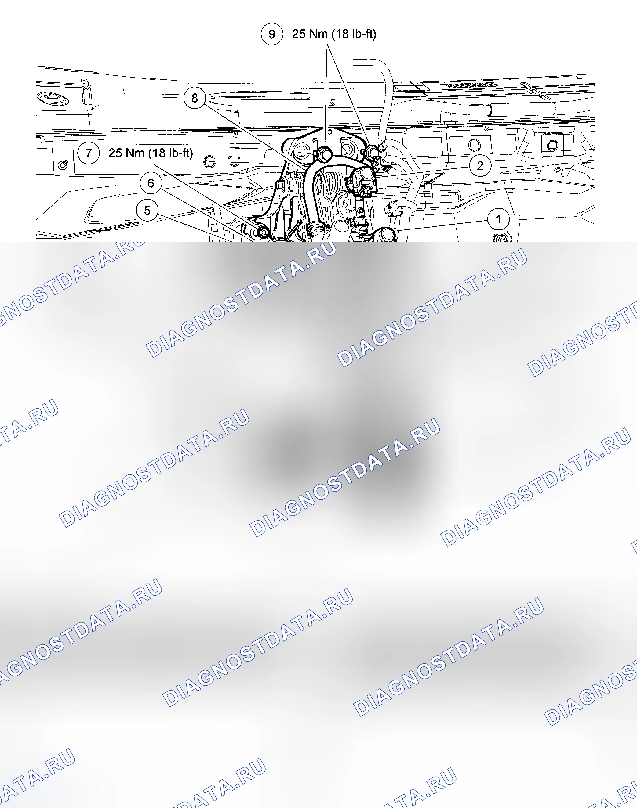 Рис. 3: Педаль тормоза и кронштейн - регулируемые. Hyundai Mistra II
