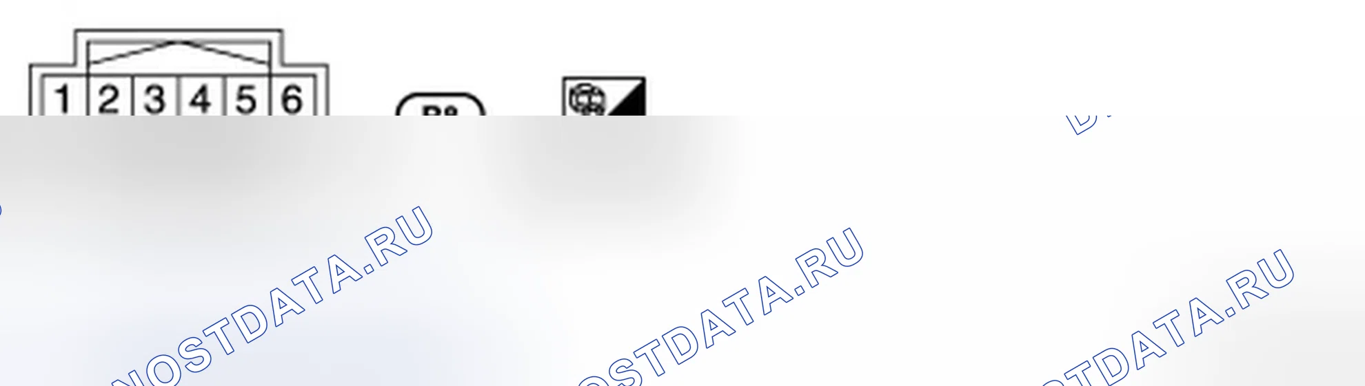 Рис. 150: СХЕМА РАСПОЛОЖЕНИЯ ВЫВОДОВ. Infiniti FX35 II