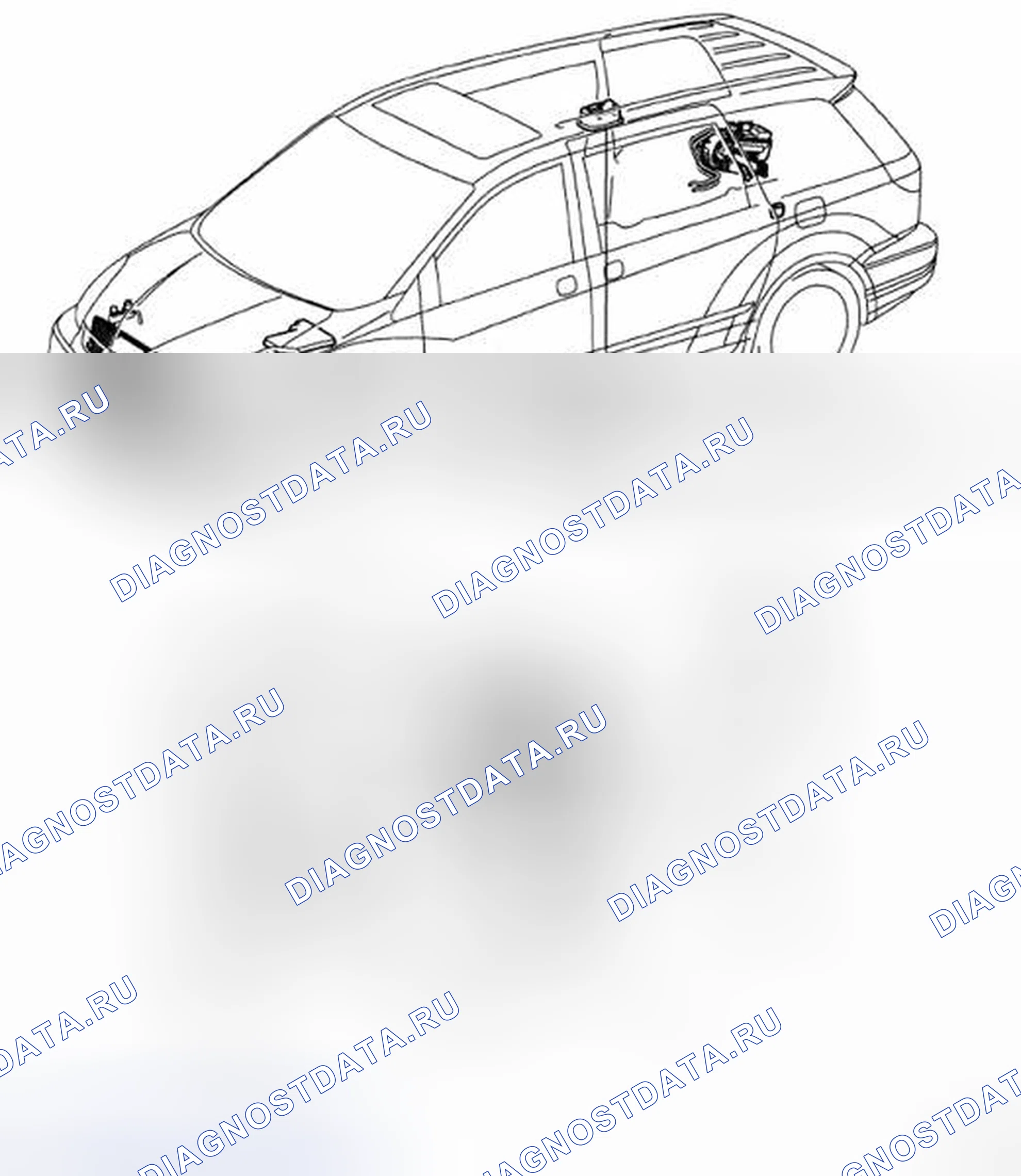 Рис. 271: КОМПОНЕНТЫ. Toyota Sienna II рестайлинг