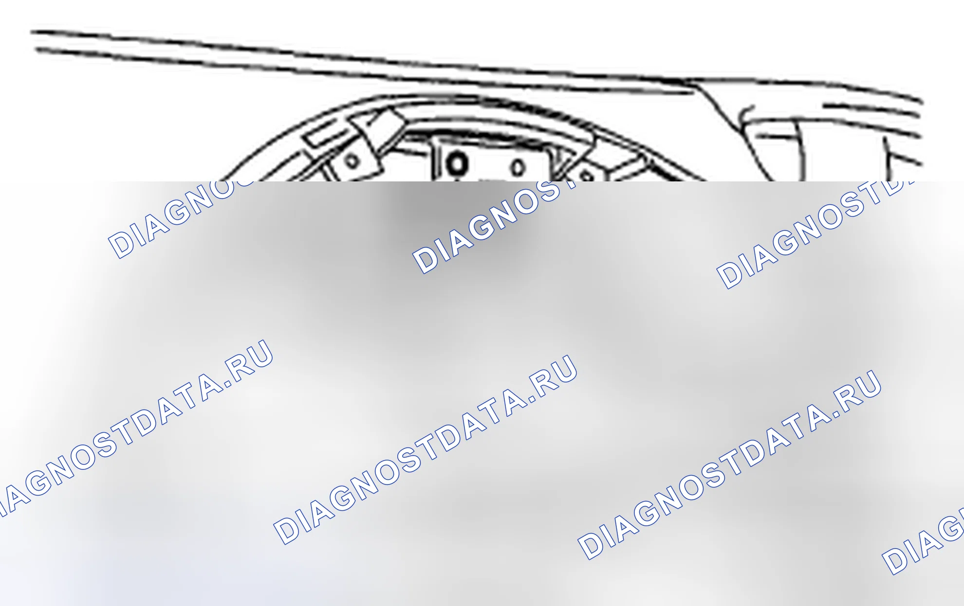 Рис. 20: ДЕМОНТАЖ. Subaru Tribeca WX рестайлинг