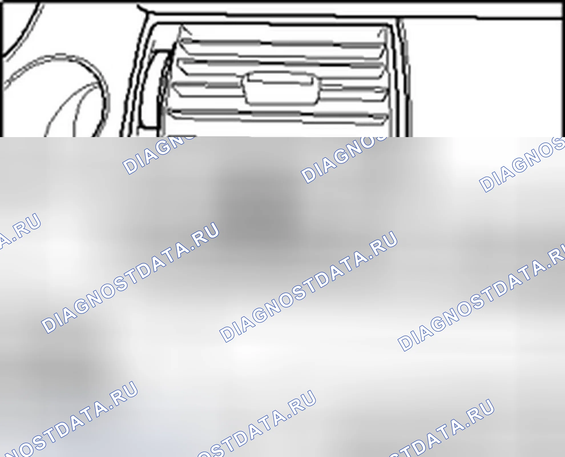 Рис. 387: Кнопка помощи при смене полосы движения, удаление и установка. Audi A8 D3 рестайлинг 2