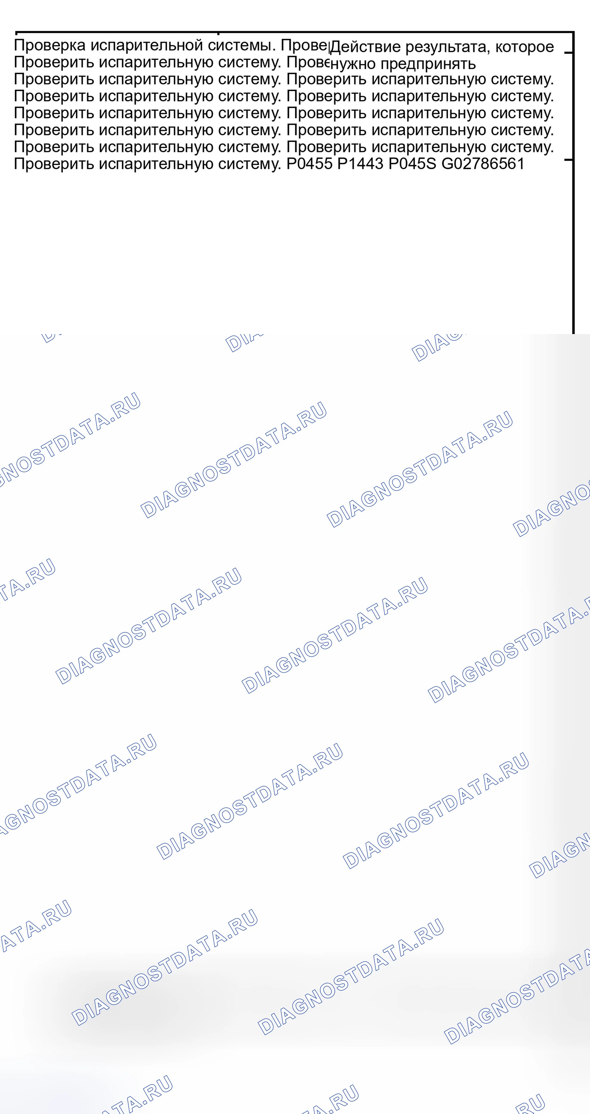 Рис. 49: ТОЧЕЧНОЕ ИСПЫТАНИЕ B: расшифровка кода ошибки P0455 КРУПНАЯ УТЕЧКА ИЛИ ПОТОК НЕ ОБНАРУЖЕН ИЛИ расшифровка кода ошибки P1443 ОЧЕНЬ МАЛ ИЛИ ПРОДУВОЧНЫЙ ПОТОК D ОТСУТСТВУЕТ. Ford Expedition II