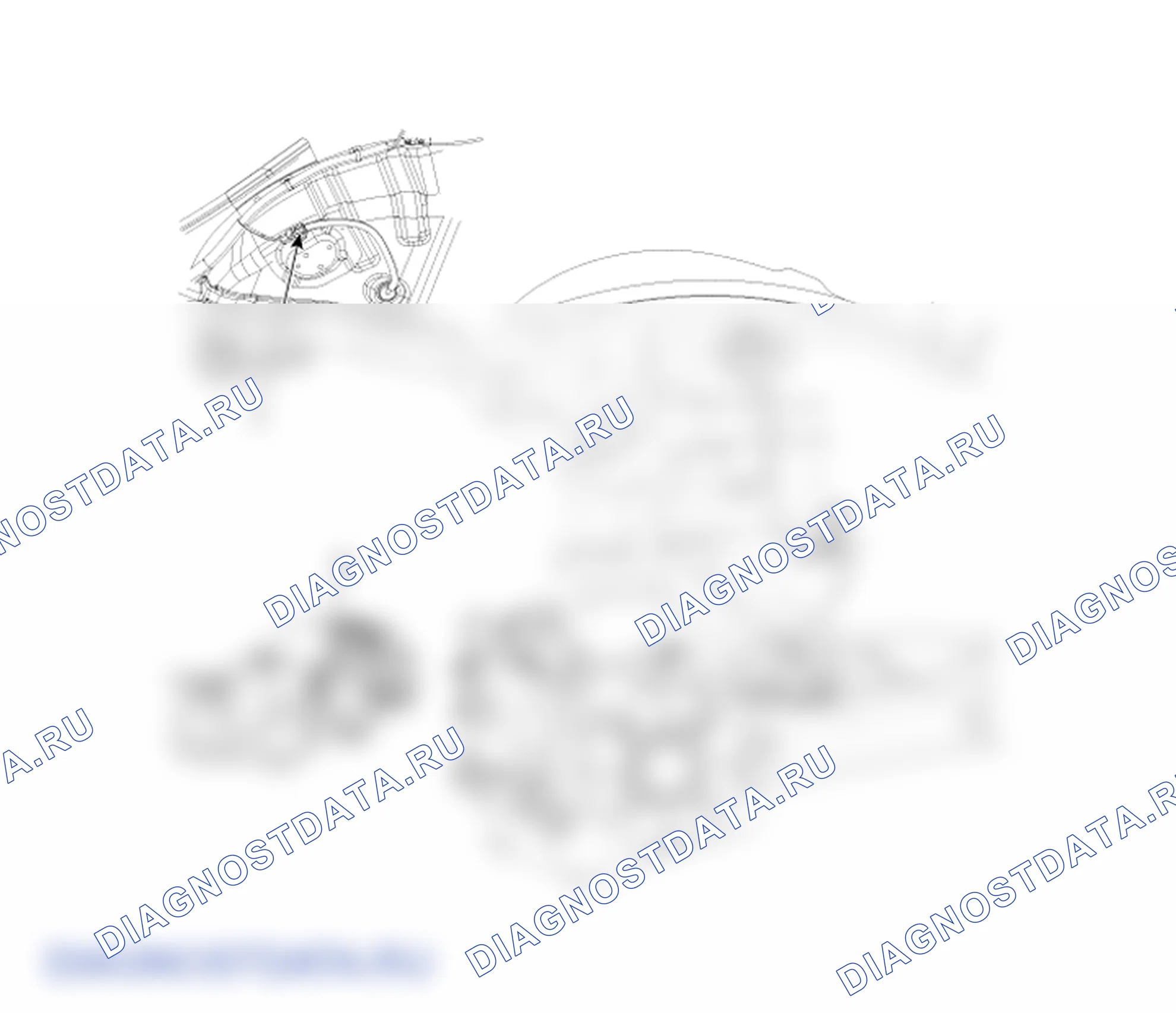 Детали датчика скорости заднего колеса. Hyundai i20 GB