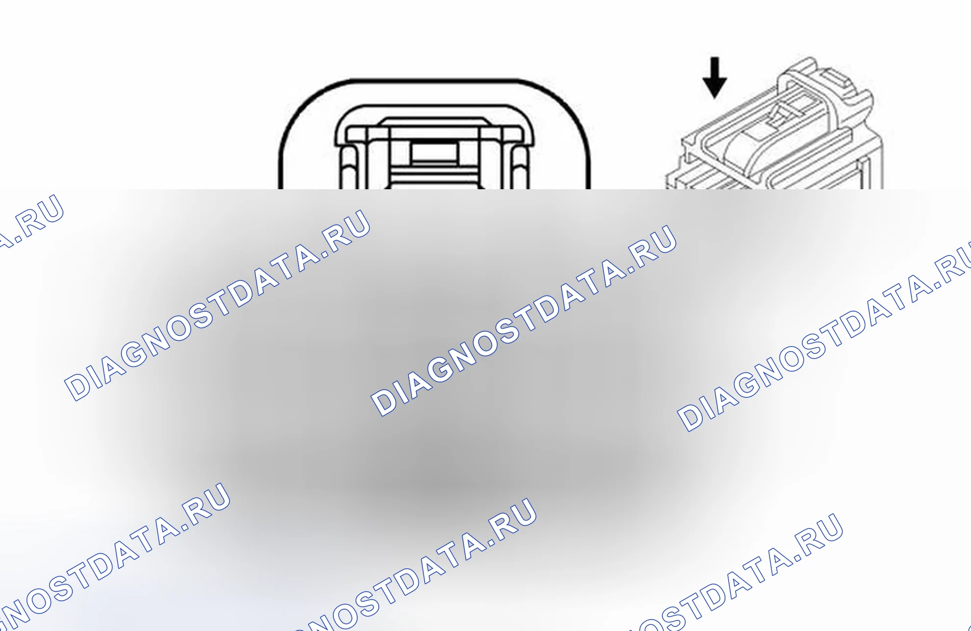 Рис. 15: Блок предохранителей - I / P X4. Chevrolet Traverse I