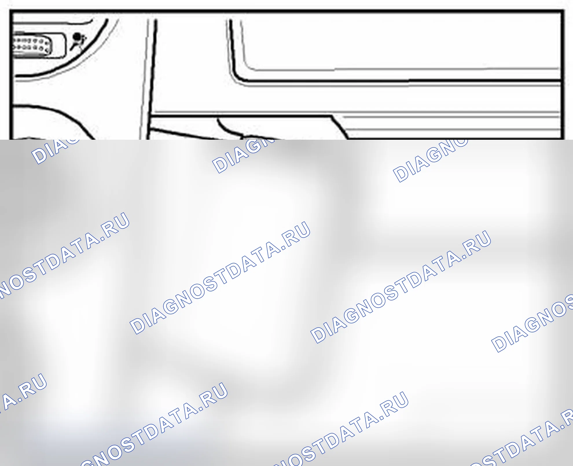 Рис. 183: ОПОРНАЯ ПЛИТА ТЕЛЕФОНА. Volkswagen New Beetle A4 рестайлинг