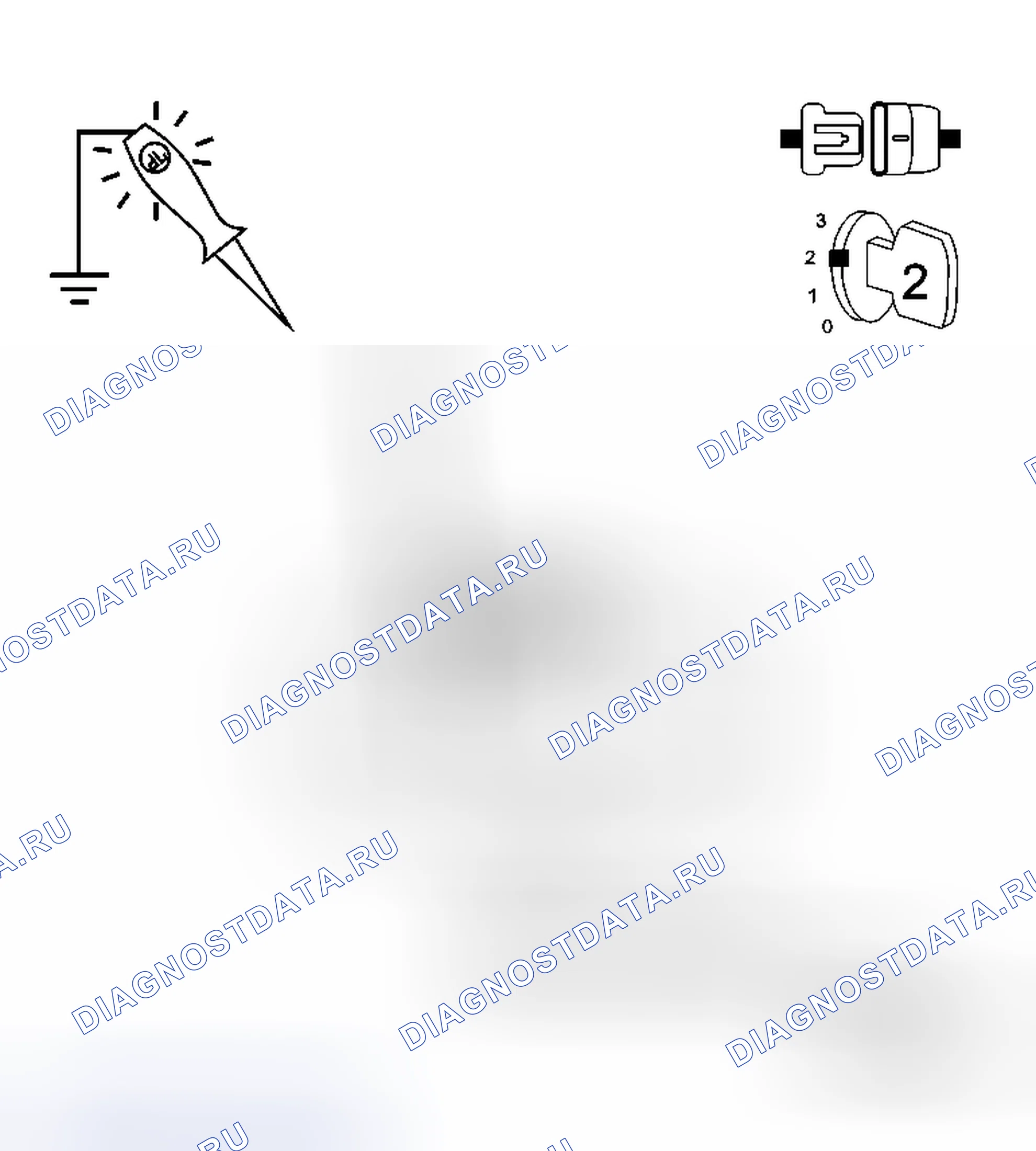Рис. 450: Диагностический тест. Dodge Cab & Chassis R3500 HD transition