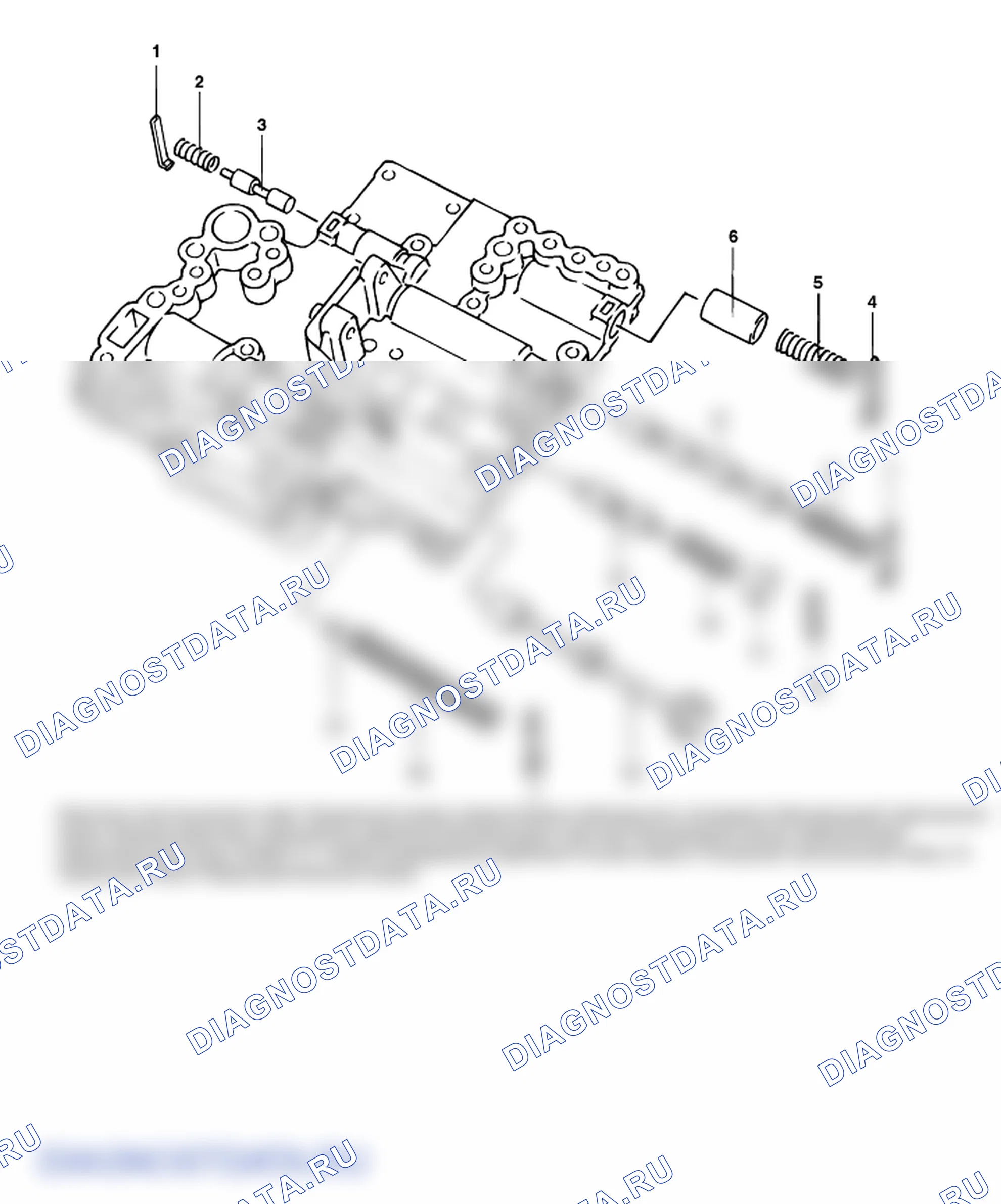 Детали корпуса клапана. Hyundai Atos MX