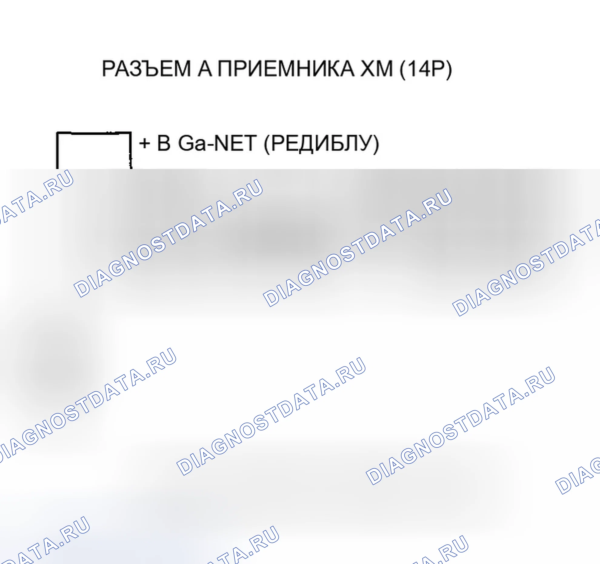 Рис. 39: Код ошибки: Xm NO сигнал или Xm ANTENNA Is Displayed. Honda Pilot I