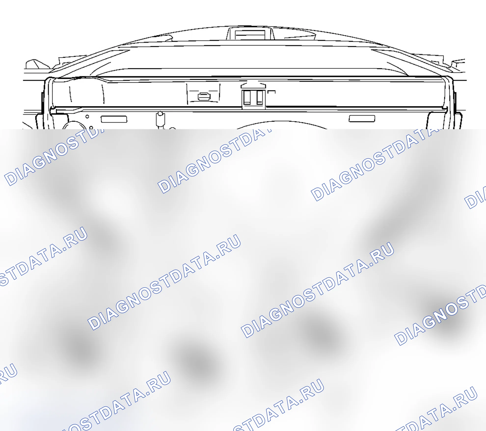 Точки крепления тягово-сцепного устройства для прицепа - L08. Opel Astra H