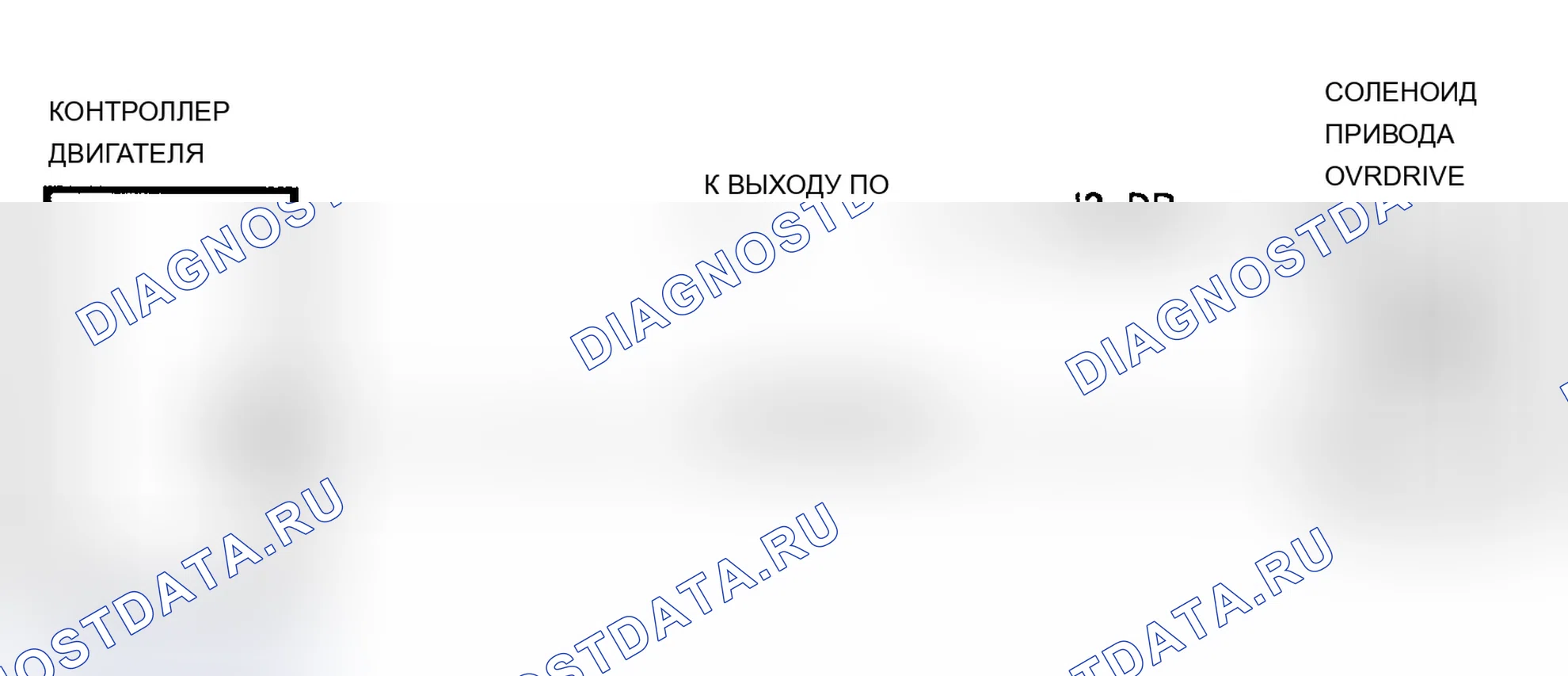 Рис. 302: Схематическое испытание DR-28A цепи соленоида блокировки без привода. Dodge Dakota 