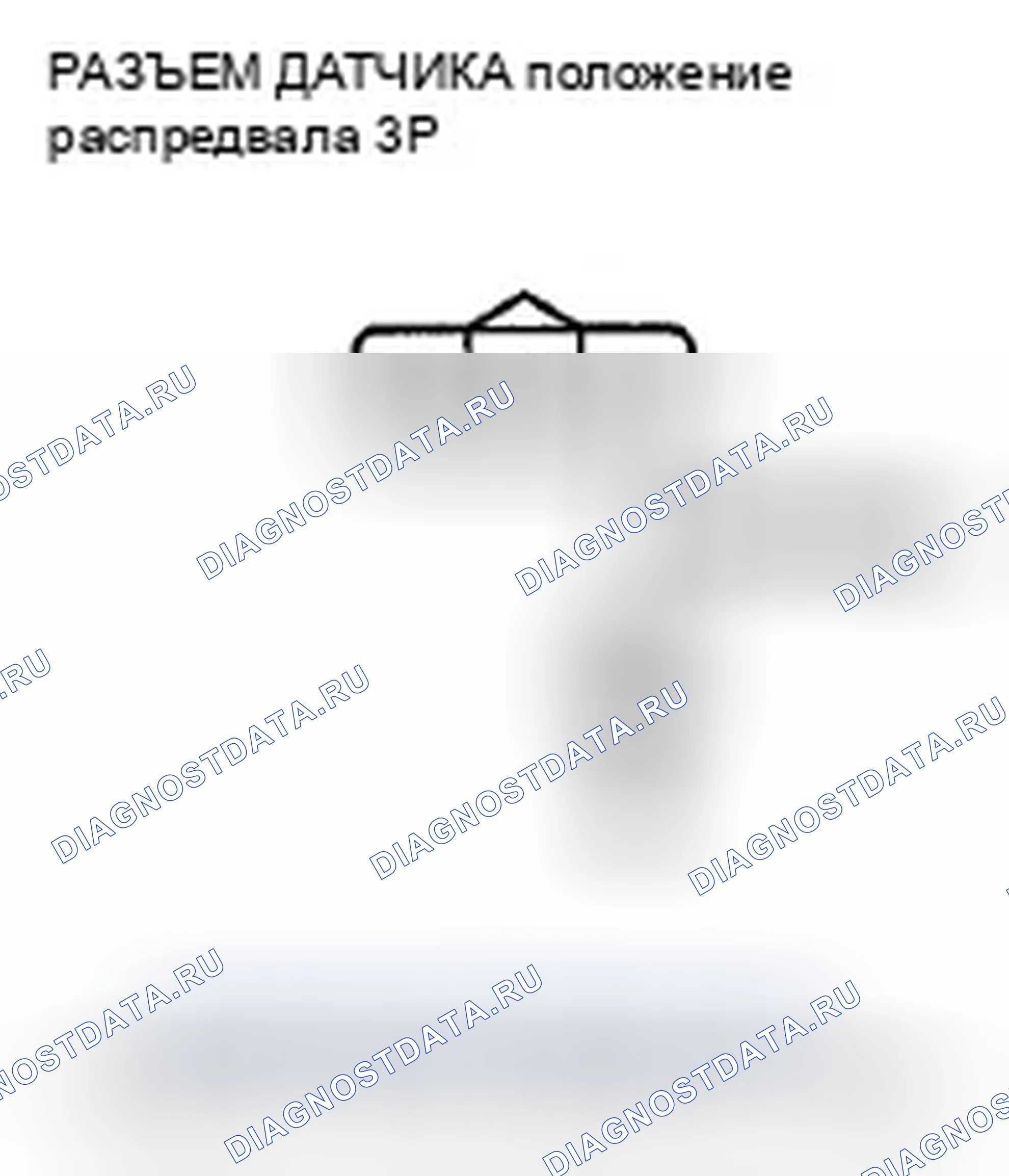 Рис. 401: P0365 расшифровка кода ошибки: Сигнал отсутствия цепи датчика положение распредвала. Honda Crosstour I