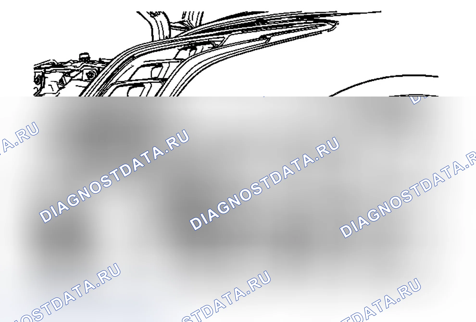 Рис. 9: Замена передней облицовки бампера. Cadillac ELR I