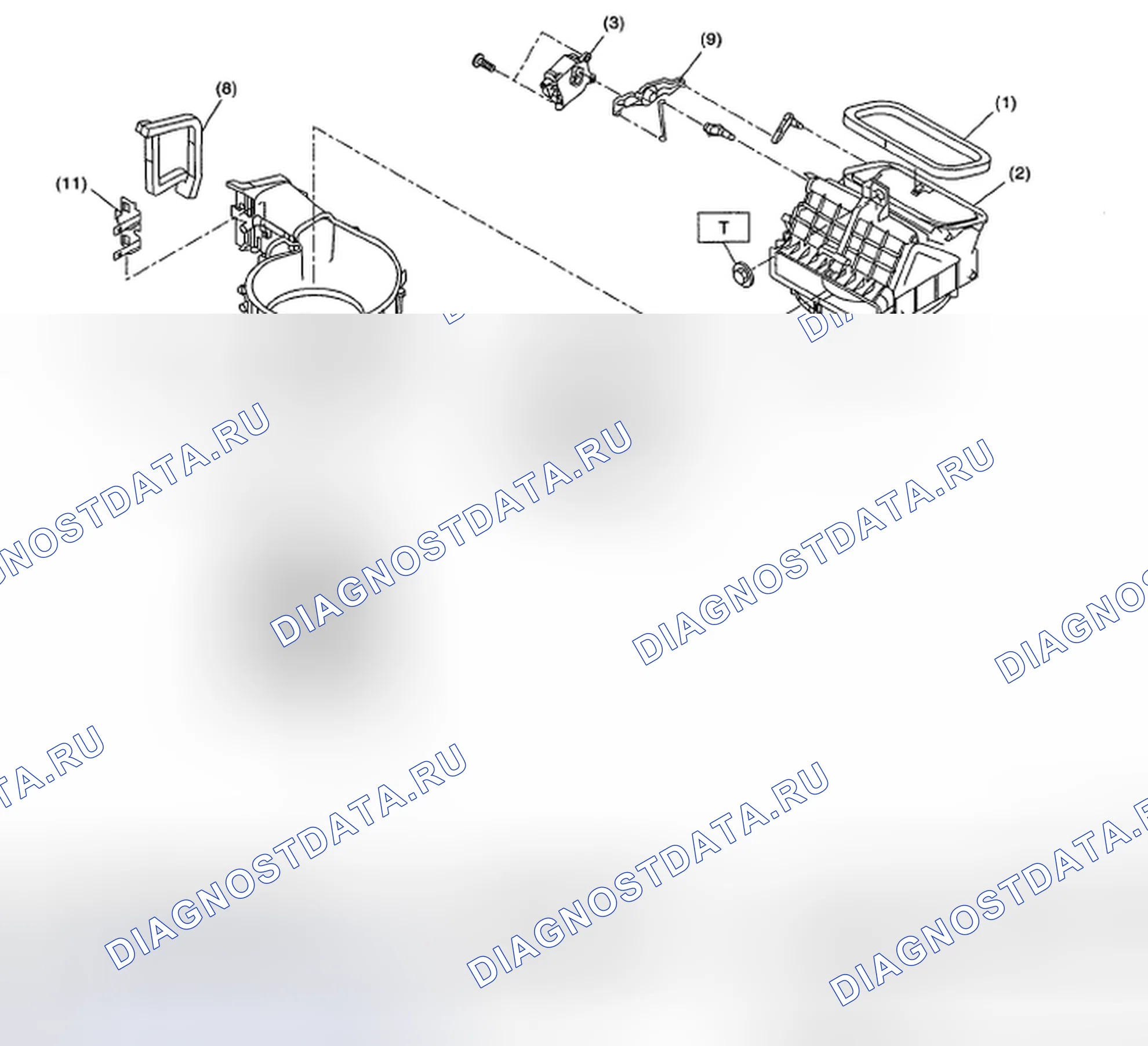 Рис. 84: БЛОК ДВИГАТЕЛЯ ВОЗДУХОДУВКИ. Subaru Impreza WRX GH