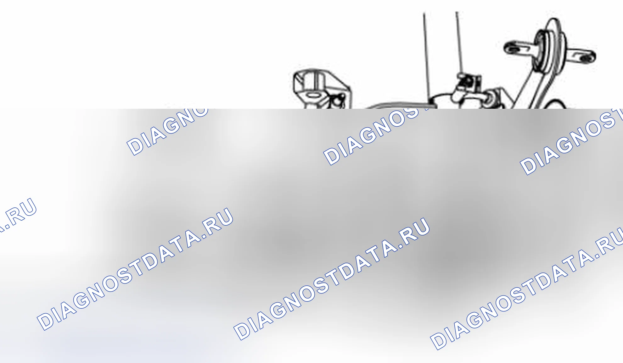Рис. 3: Общая регулировка схождения колонны. Mazda 3 BL рестайлинг