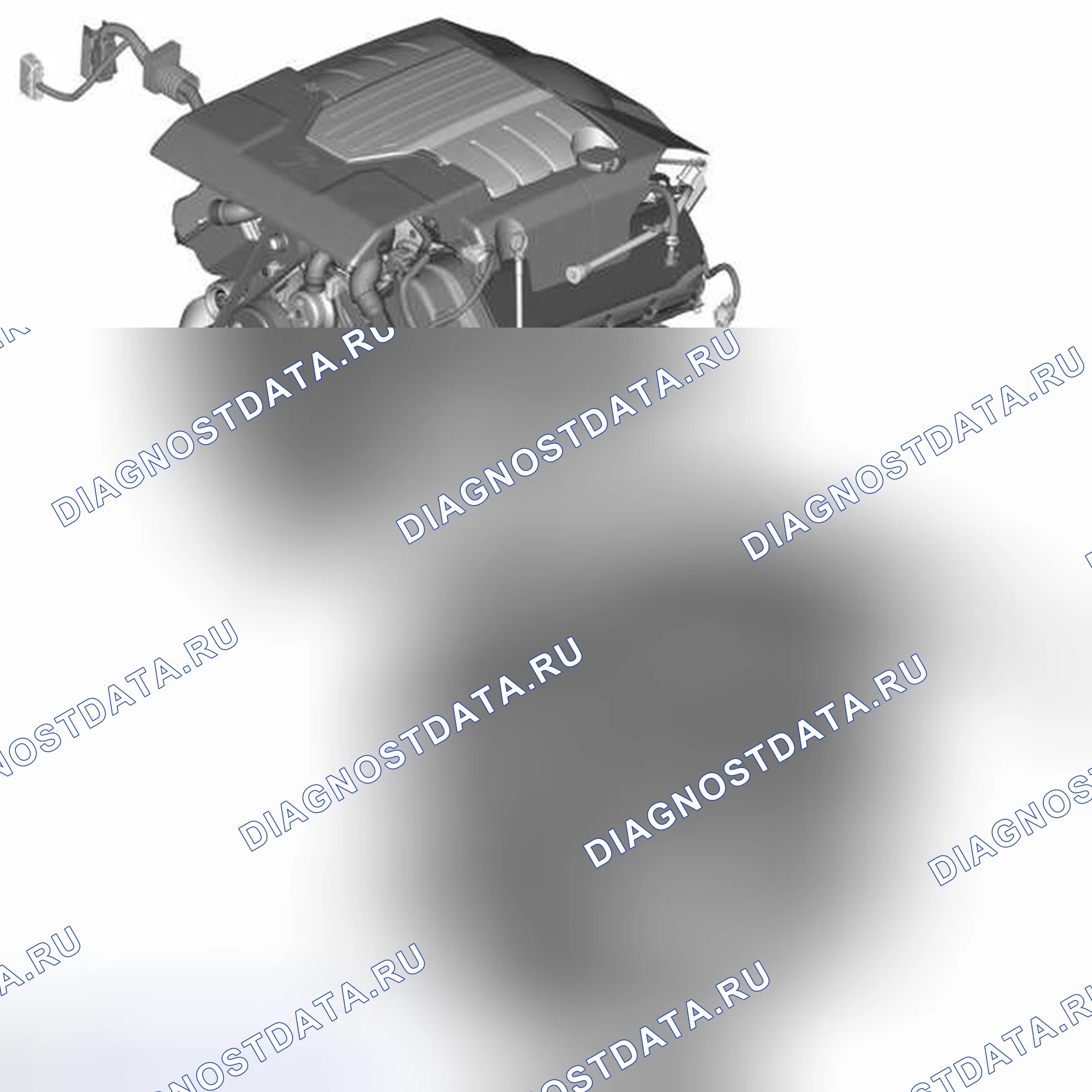 Рис. 15: ОБЗОР механической части двигателя. Land Rover Range Rover L322