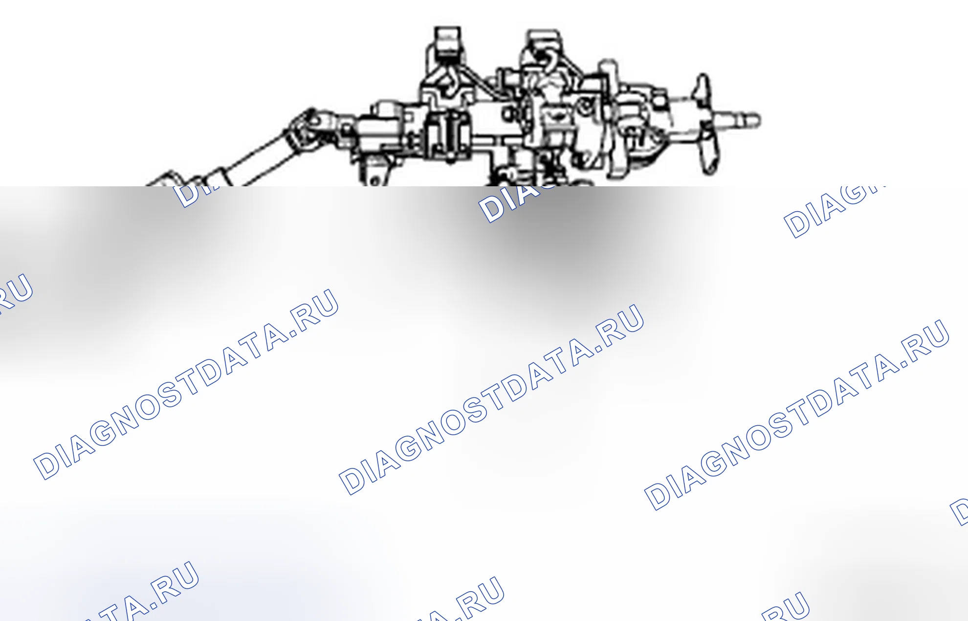 Рис. 12: ЗАМОК С КЛЮЧОМ В СБОРЕ. Hyundai Azera I
