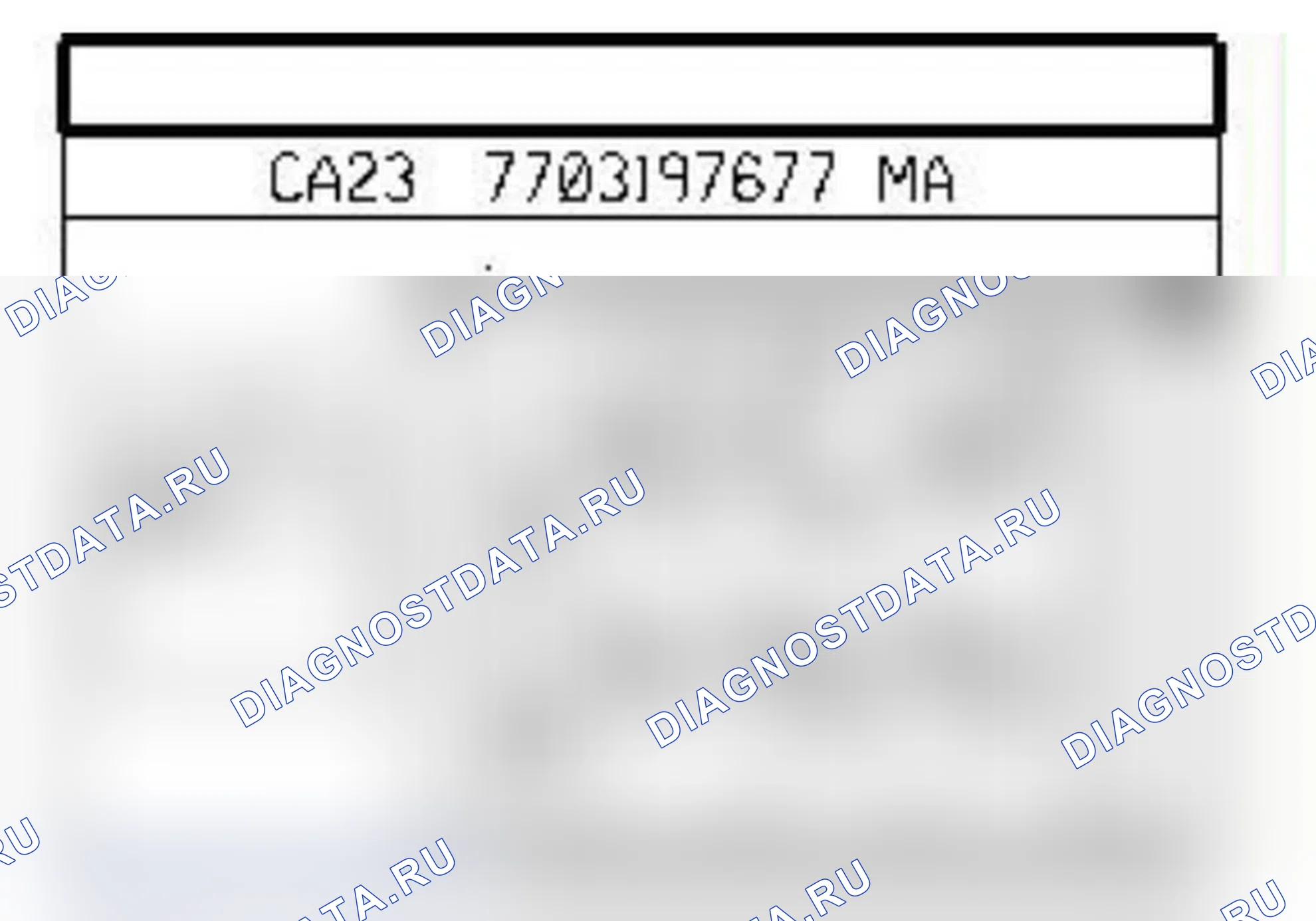 Распиновка разъёма 532 — Перекл.элстеклпод.пер.дв.со стор.пасс.на дв.водит. Renault Master II