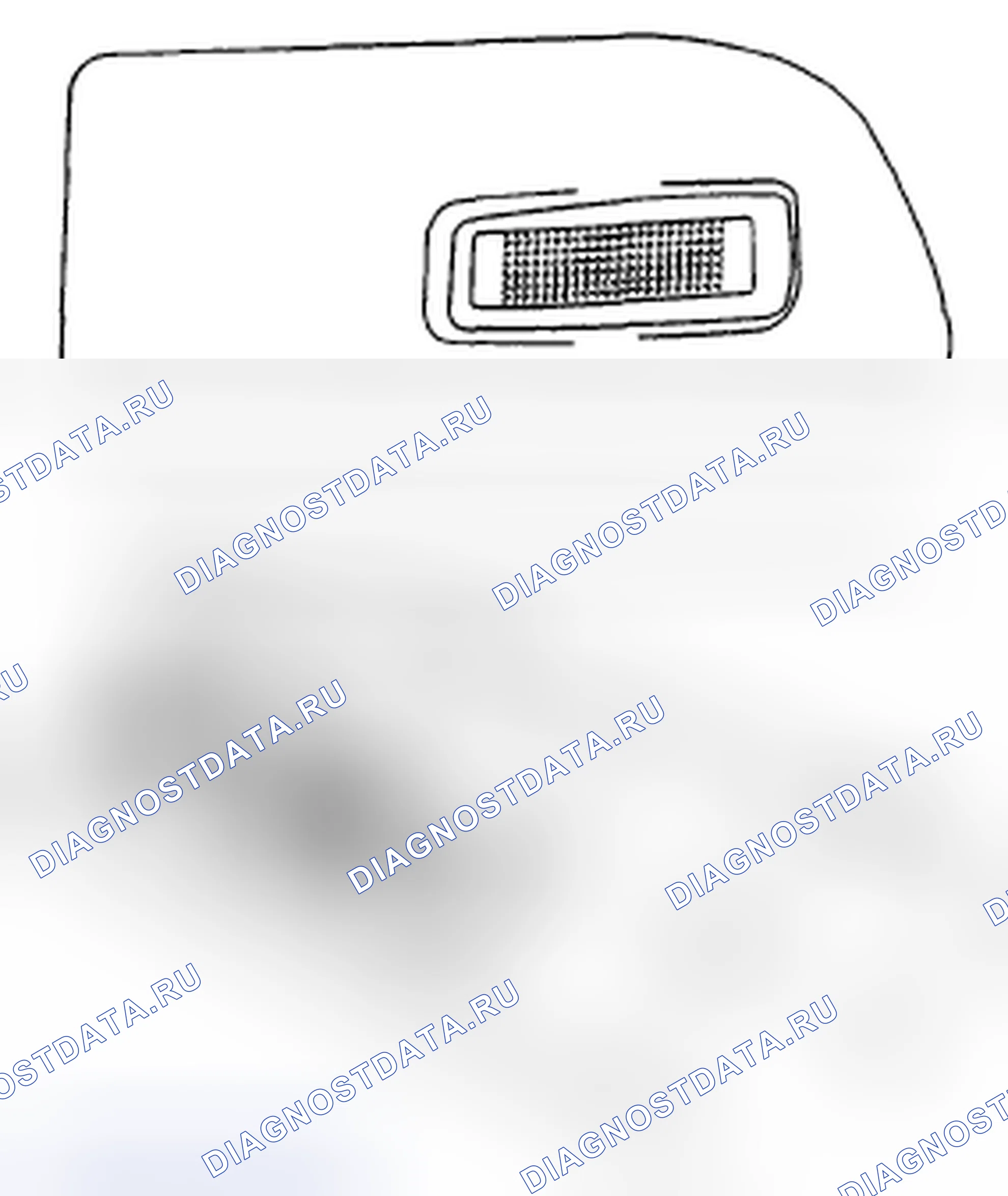 Рис. 59: ДЕМОНТАЖ. Subaru Tribeca WX рестайлинг