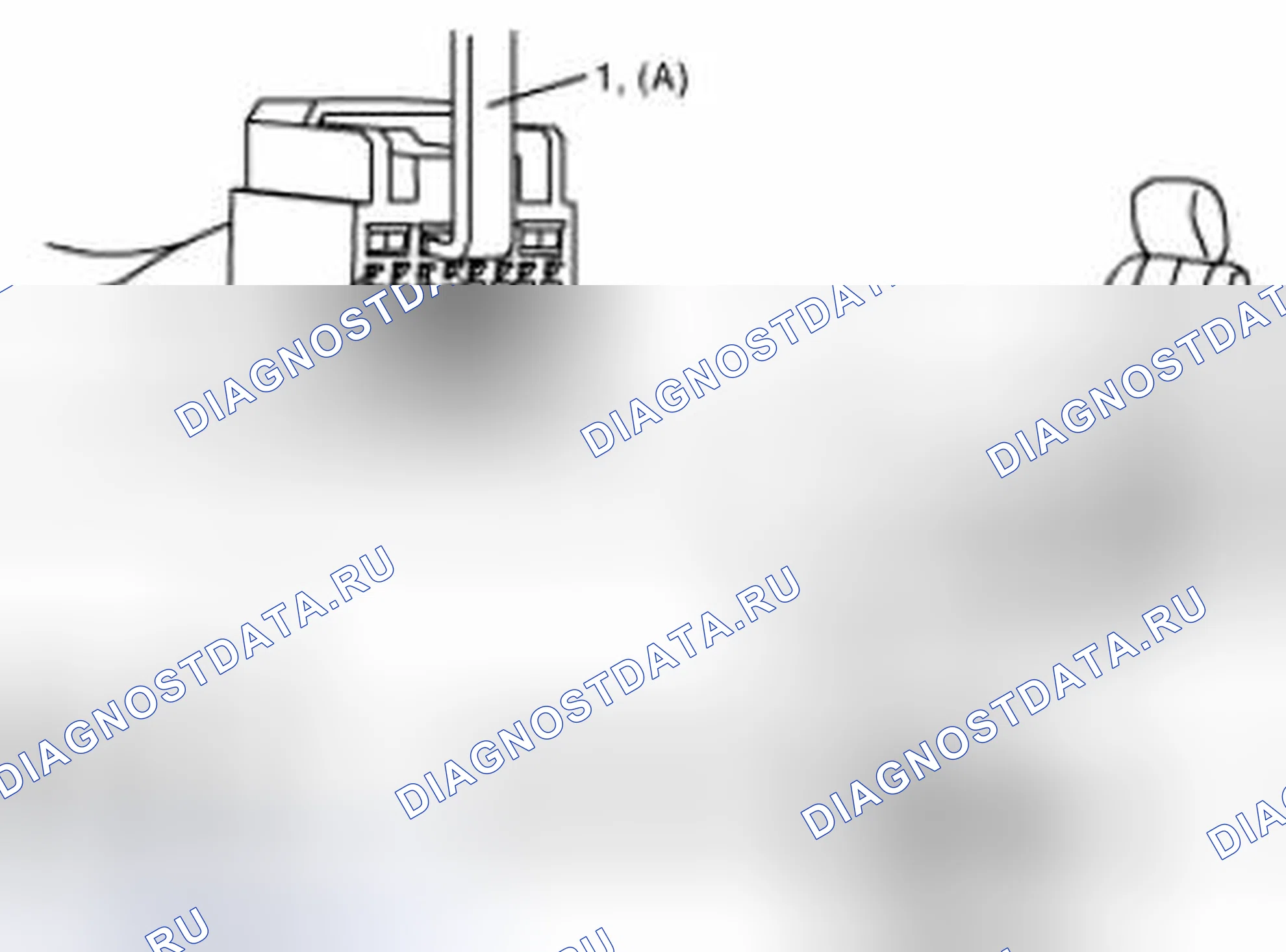 Рис. 71: Измерение сопротивления между клеммами " L33-1 " и " L33-2 " (для расшифровка кода ошибки xtegx2) B1061. Suzuki Grand Vitara II рестайлинг 2