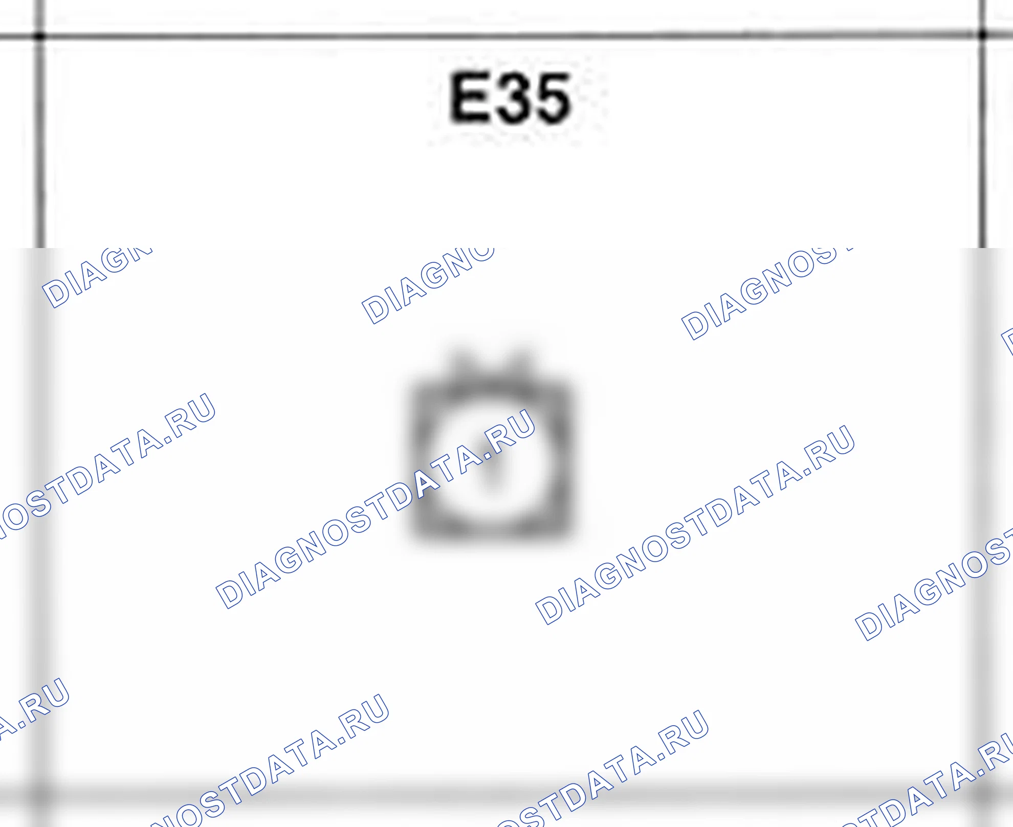 Распиновка разъёма E35 — жгута двигателя. Hyundai Atos MX