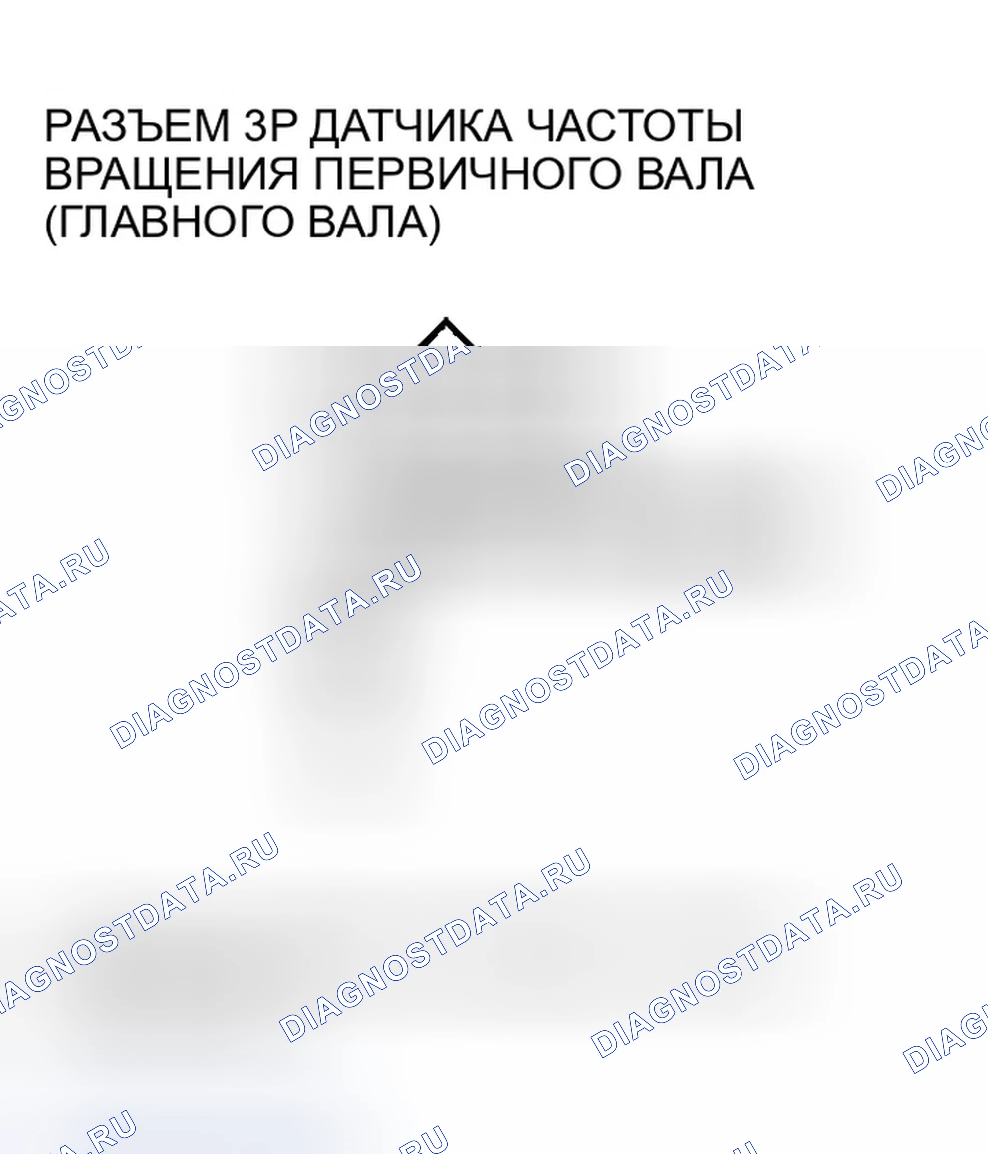 Рис. 596: расшифровка кода ошибки P0715: Неисправность цепи датчика частоты вращения входного вала (главного вала). Honda Accord VII рестайлинг