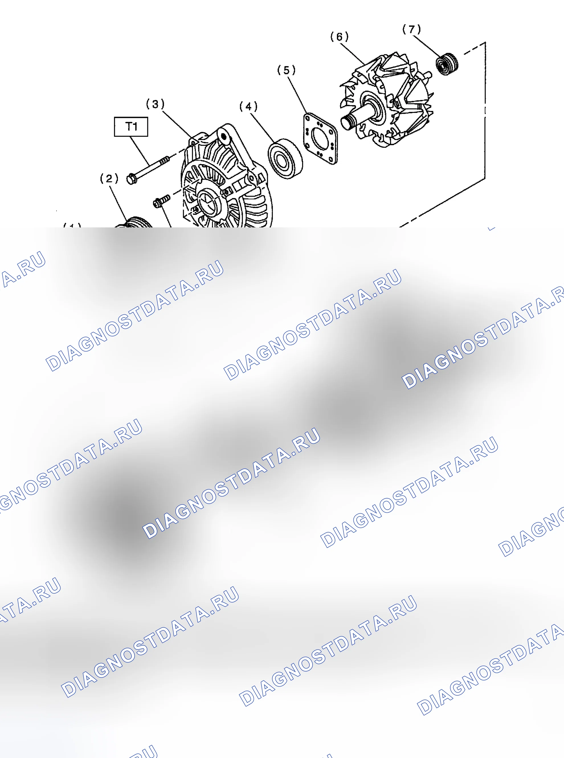 Рис. 3: РАСПОЛОЖЕНИЕ КОМПОНЕНТОВ. Hyundai Creta II