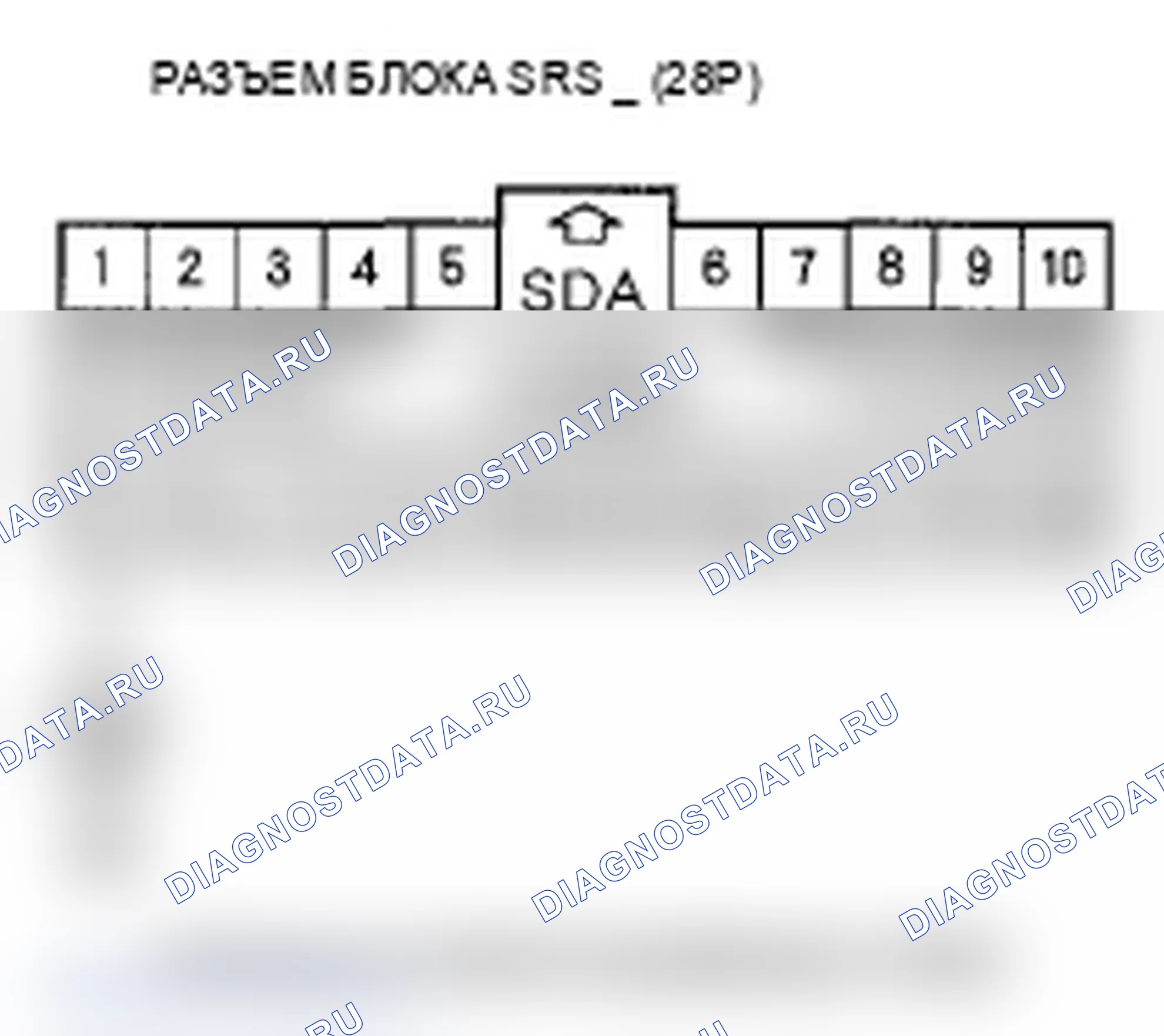 Рис. 183: A1-1x расшифровка кода ошибки («x» может быть от 0 до 9 или от A до F): неисправный источник питания (линия VA). Acura MDX II