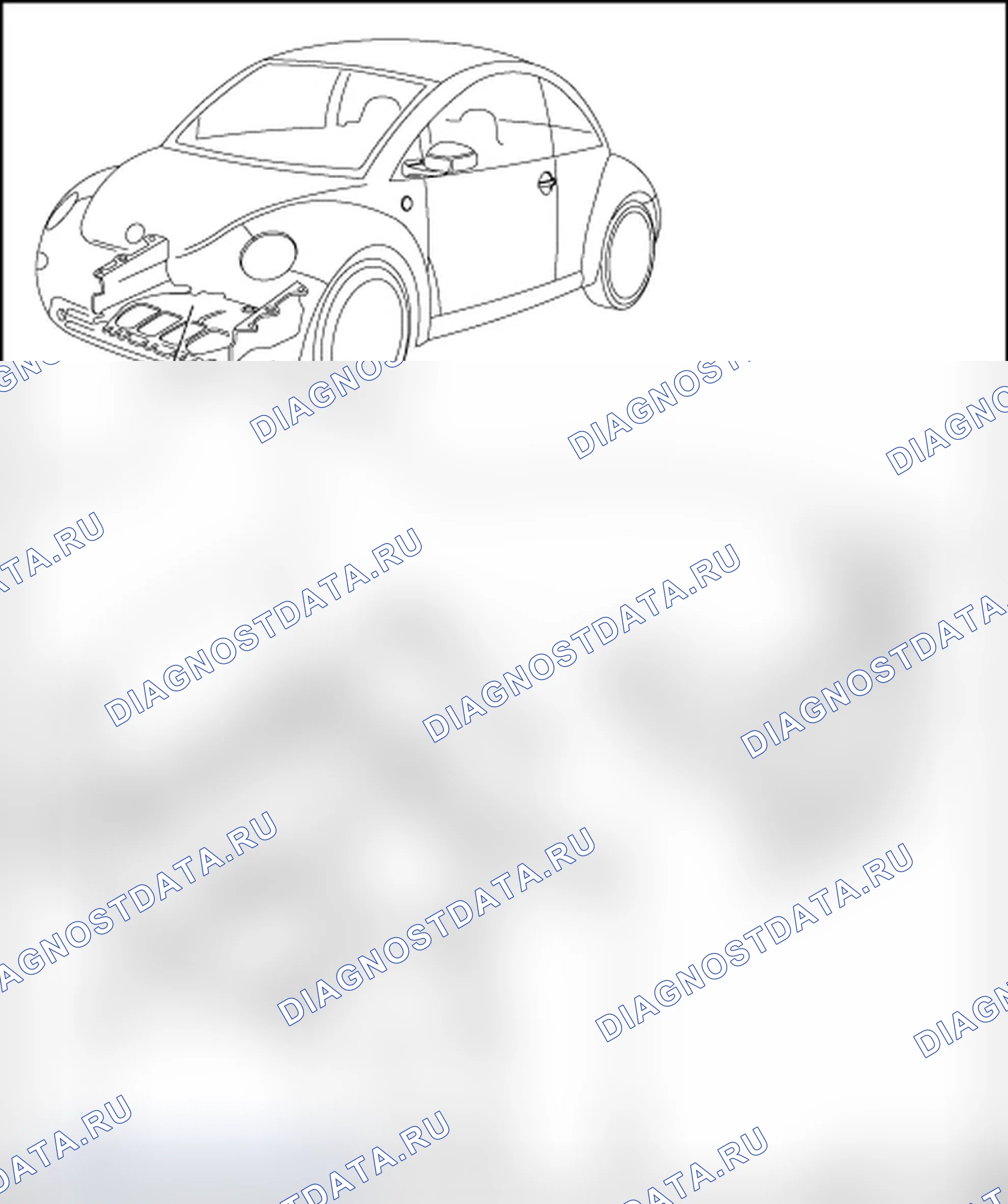 Рис. 116: ДИЗЕЛЬНЫЕ ДВИГАТЕЛИ. Volkswagen New Beetle A4