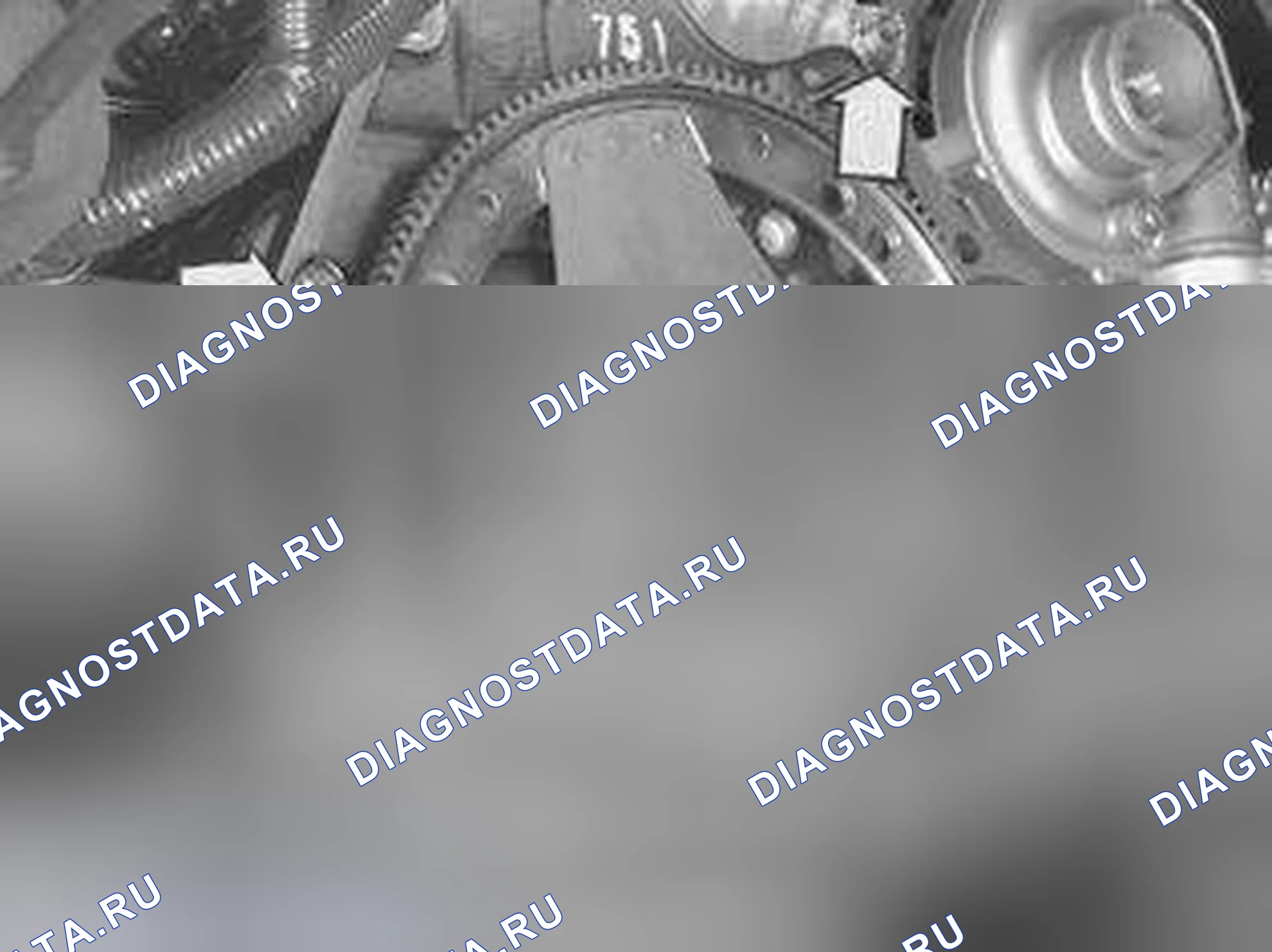 Рис. 1773: Проверка несущей пластины. Volvo C70 I