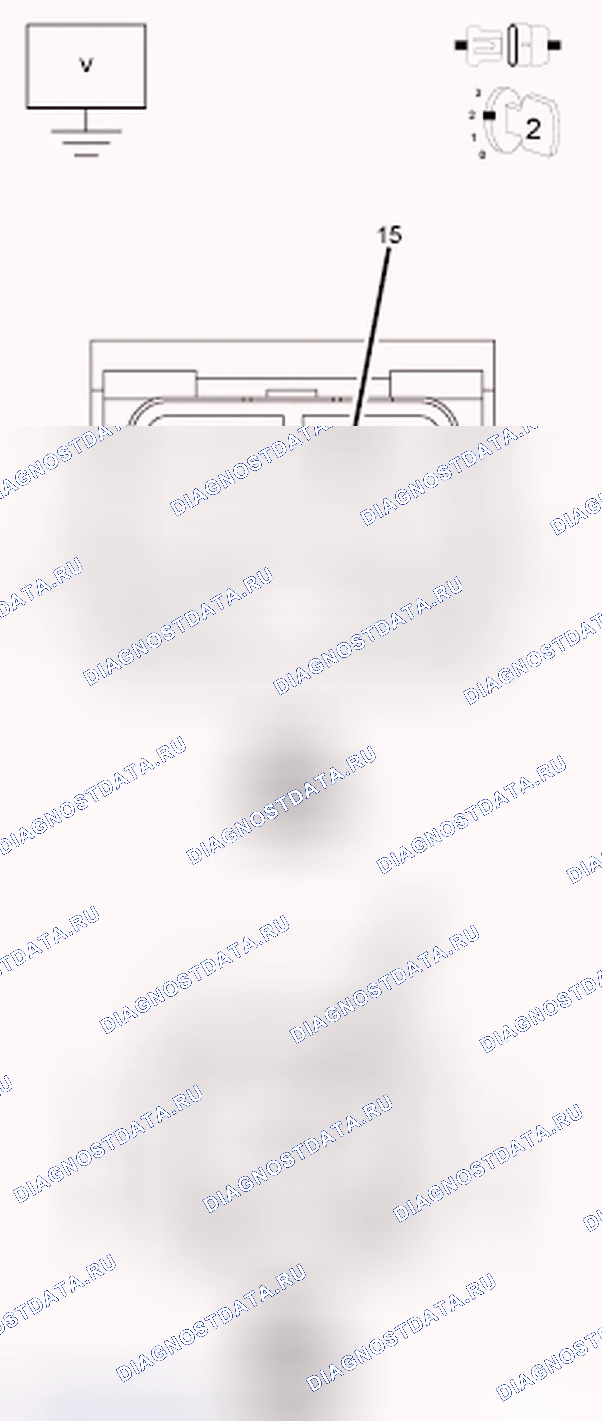 Рис. 416: ДИАГНОСТИЧЕСКИЙ ТЕСТ. Chrysler Town & Country V рестайлинг
