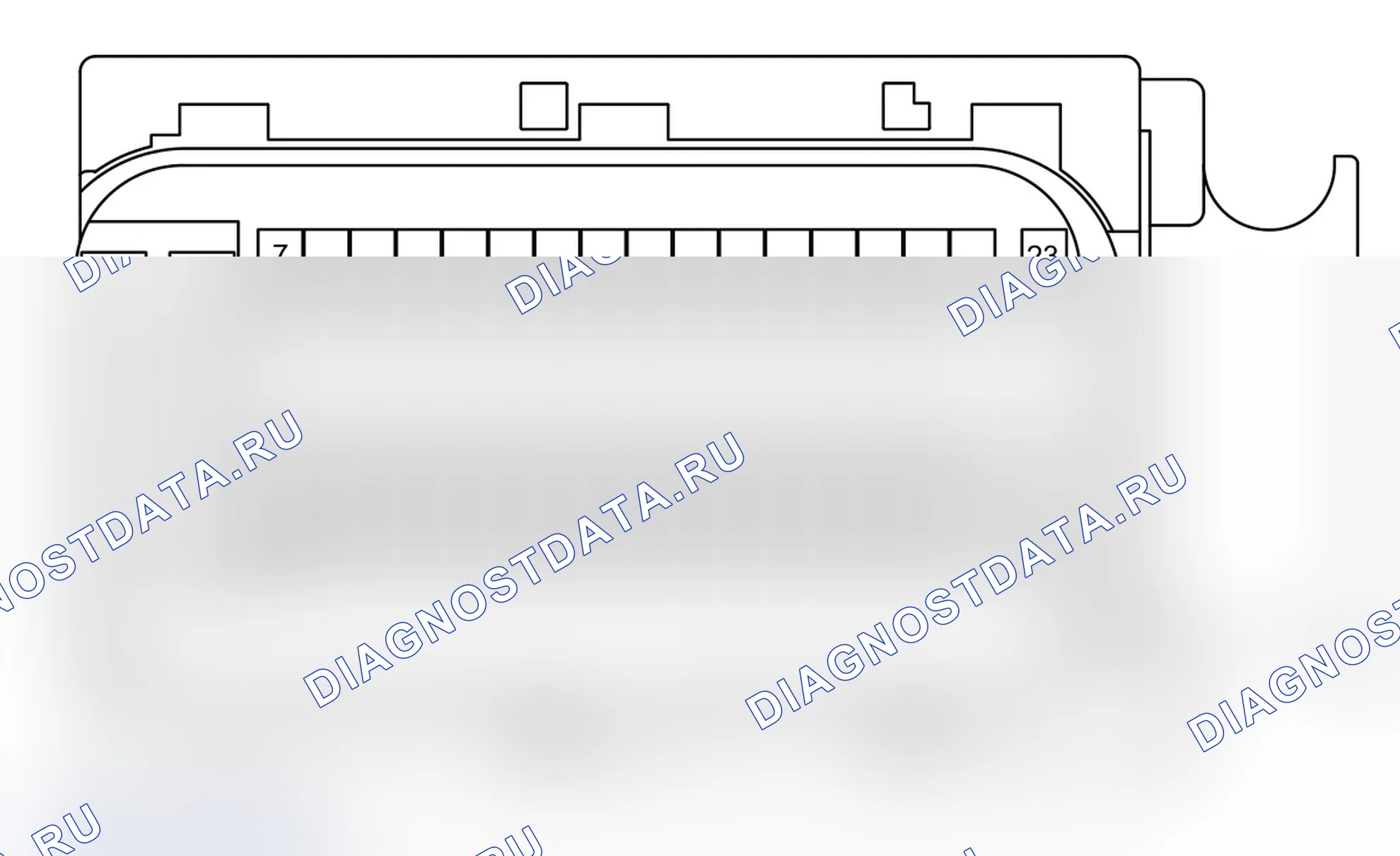 Распиновка разъёма E01a-X01(A) — внешний вид и назначение контактов. Great-Wall Poer King Kong I
