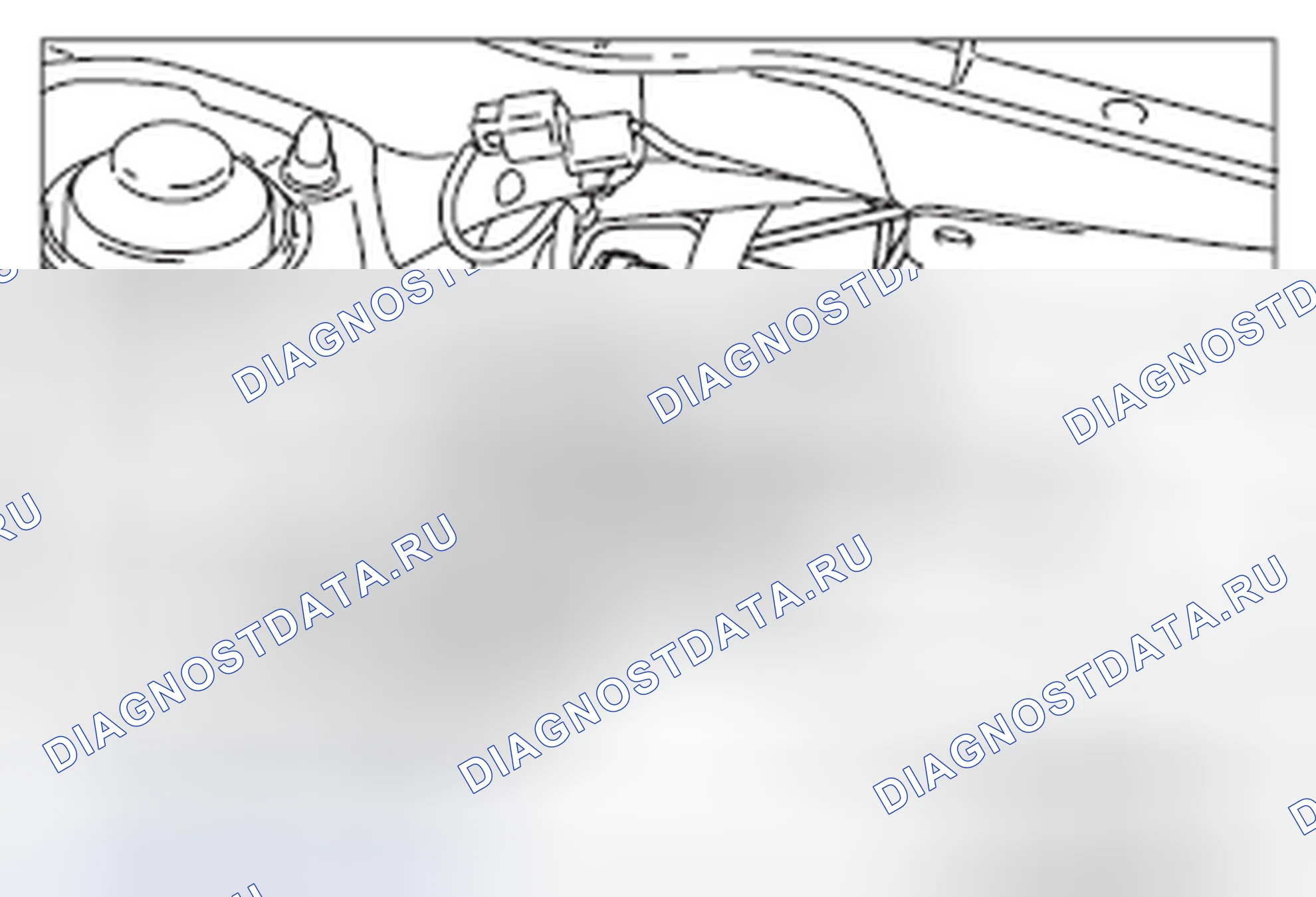 Рис. 125: < < A > > ОТСОЕДИНЕНИЕ РАЗЪЕМА КАБЕЛЯ ABS-ECU. Mazda MX-5 NB