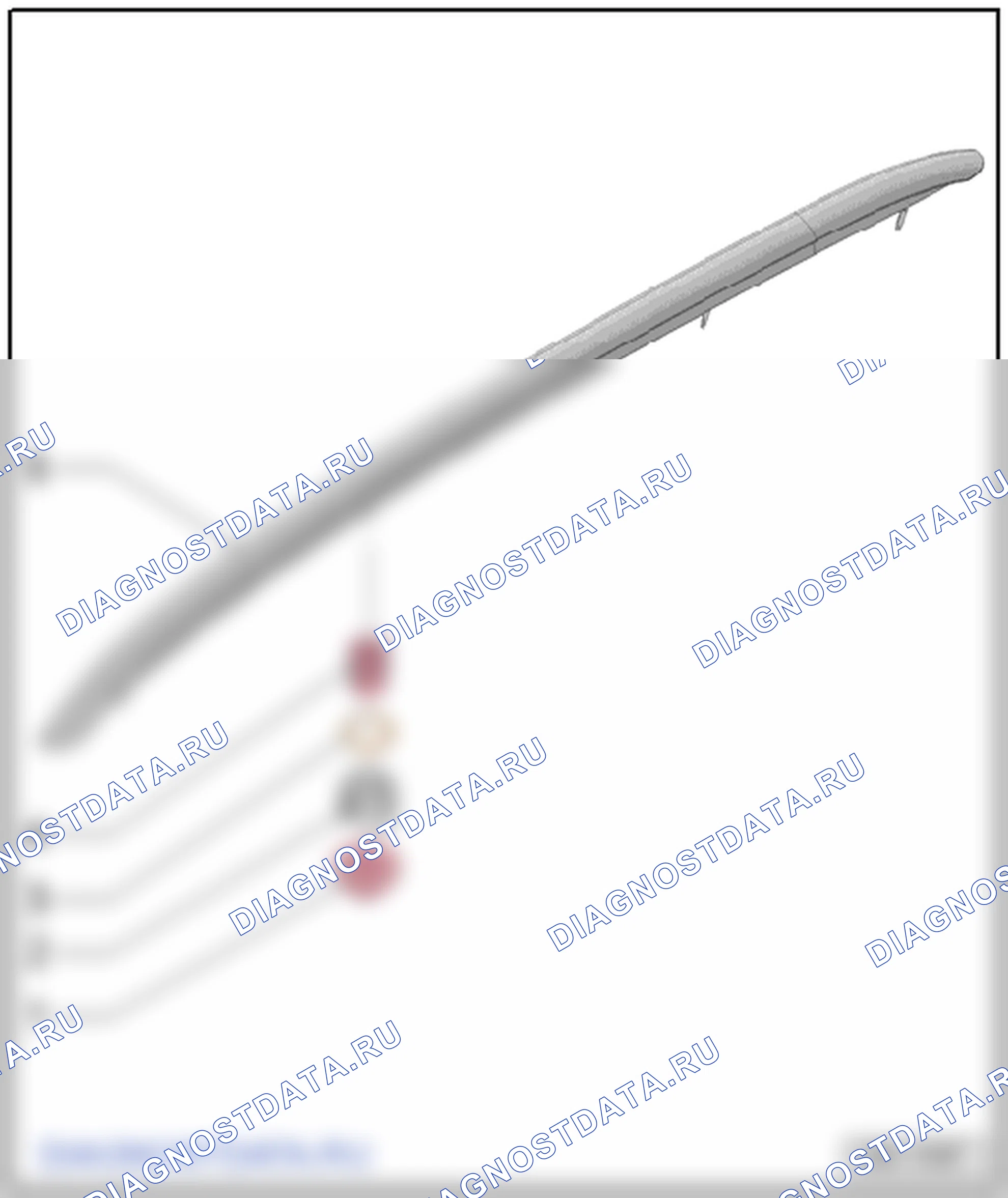 Молдинги и рейлинги крыши. Audi A3 8V