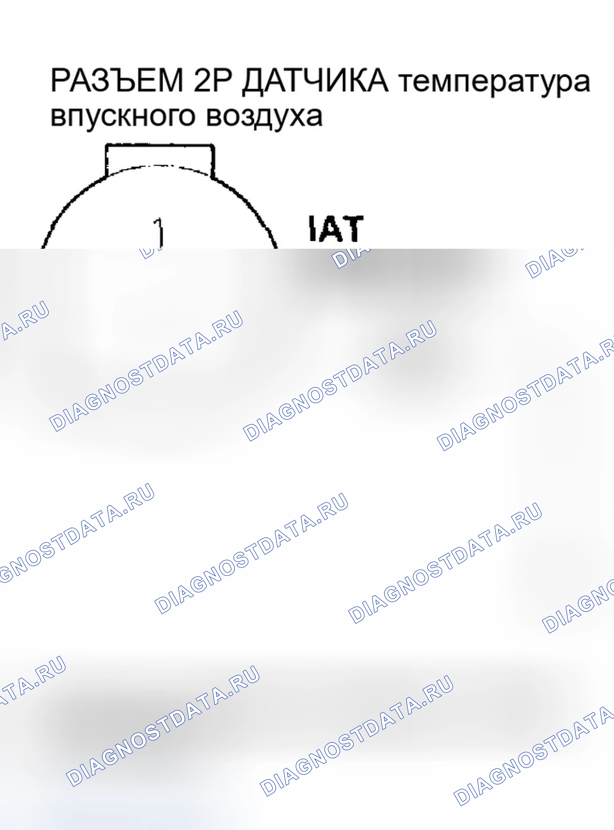 Рис. 160: расшифровка кода ошибки P0112 - ' 99-00, ' 02-04 Модели: Низковольтная цепь датчика температура впускного воздуха. Honda Odyssey II