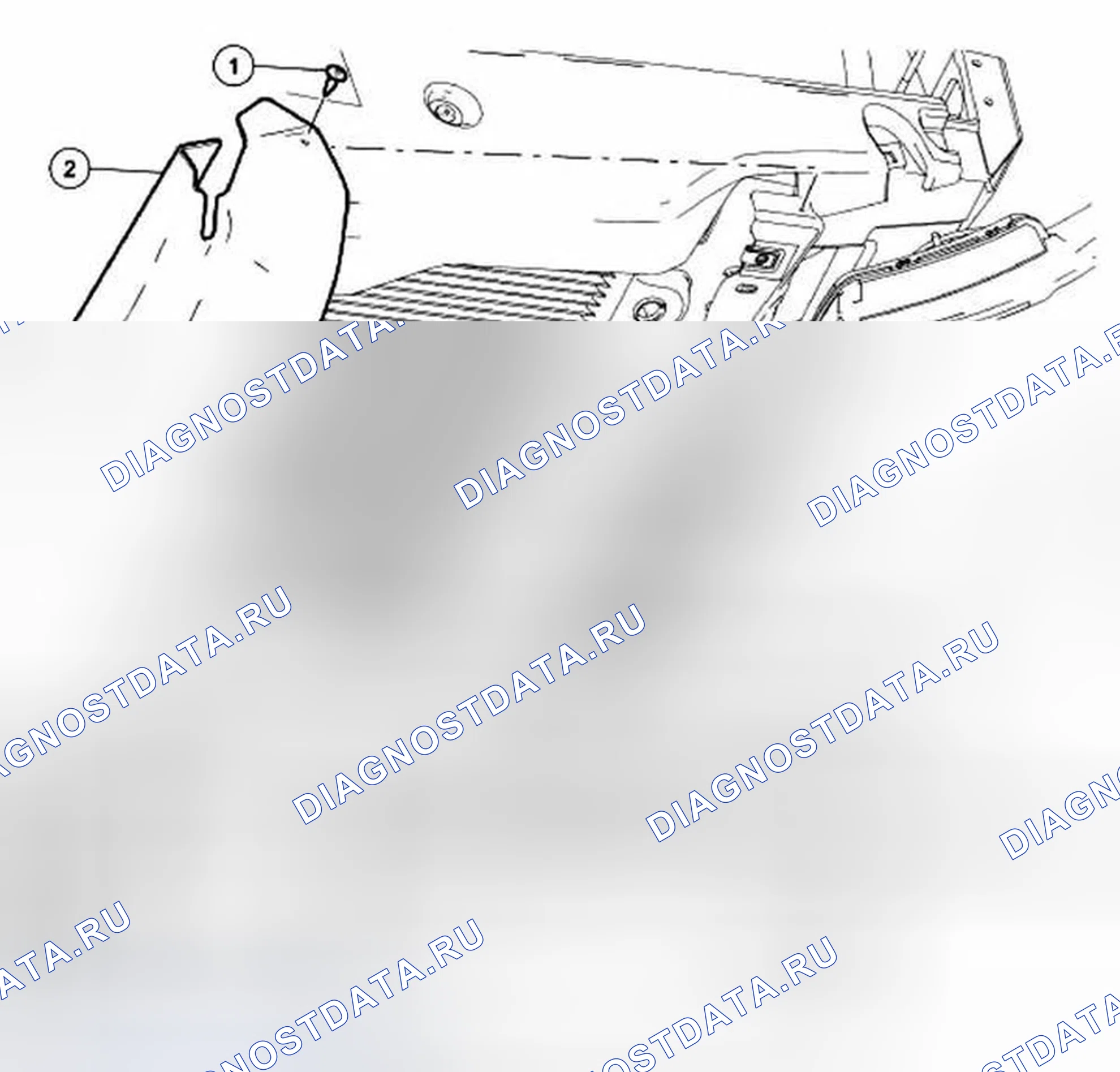 Рис. 156: Модуль дневного ходового огня (DRL). Ford Pickup F150 